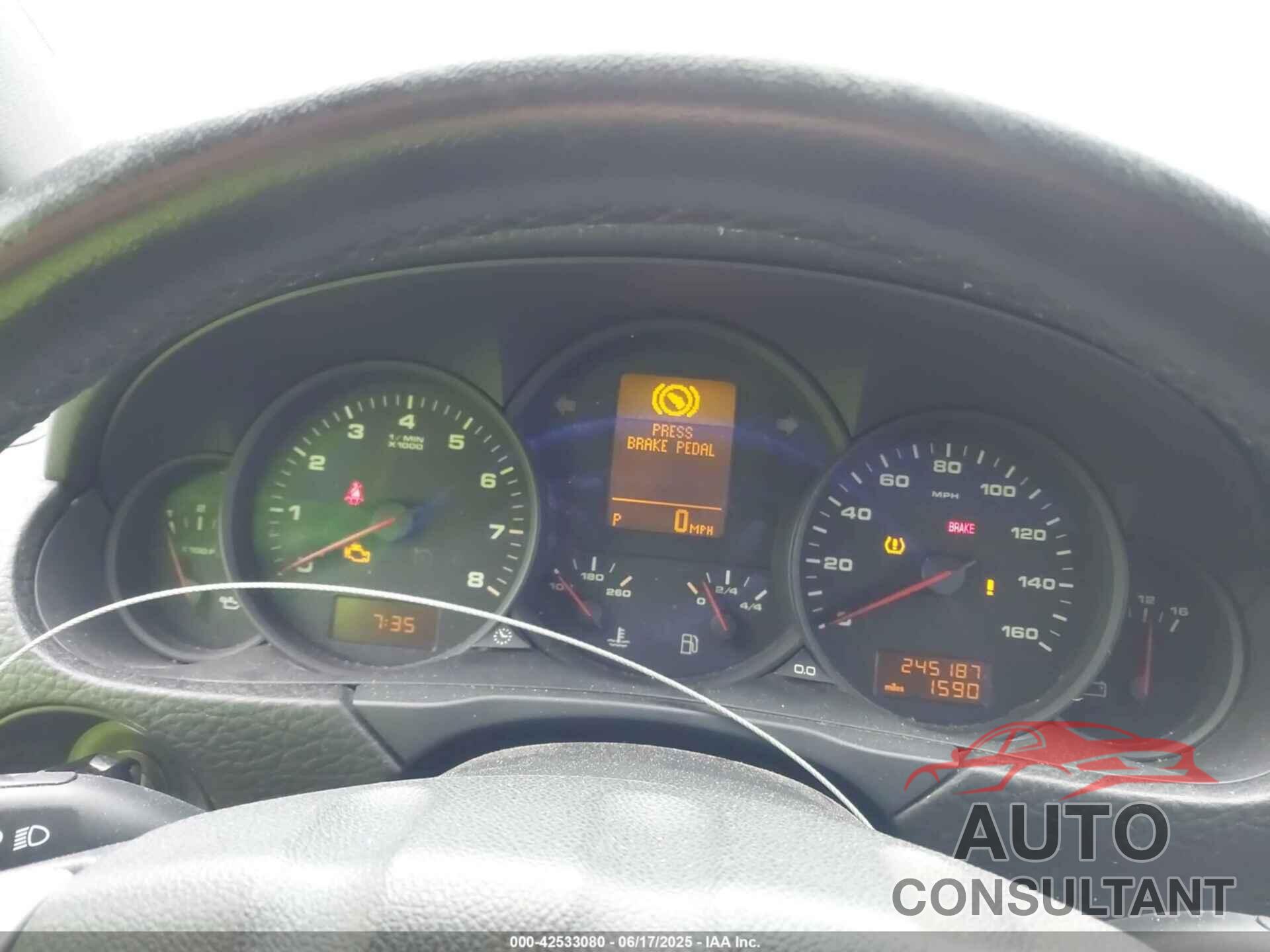 PORSCHE CAYENNE 2009 - WP1AA29P69LA06733