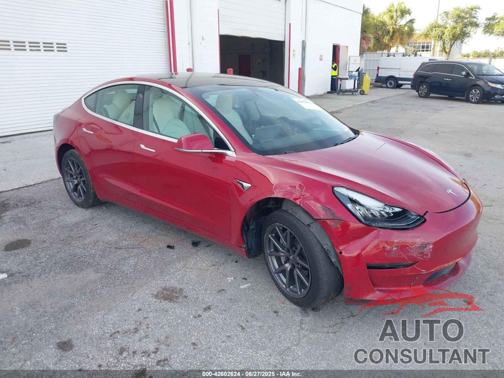 TESLA MODEL 3 2019 - 5YJ3E1EA7KF486414
