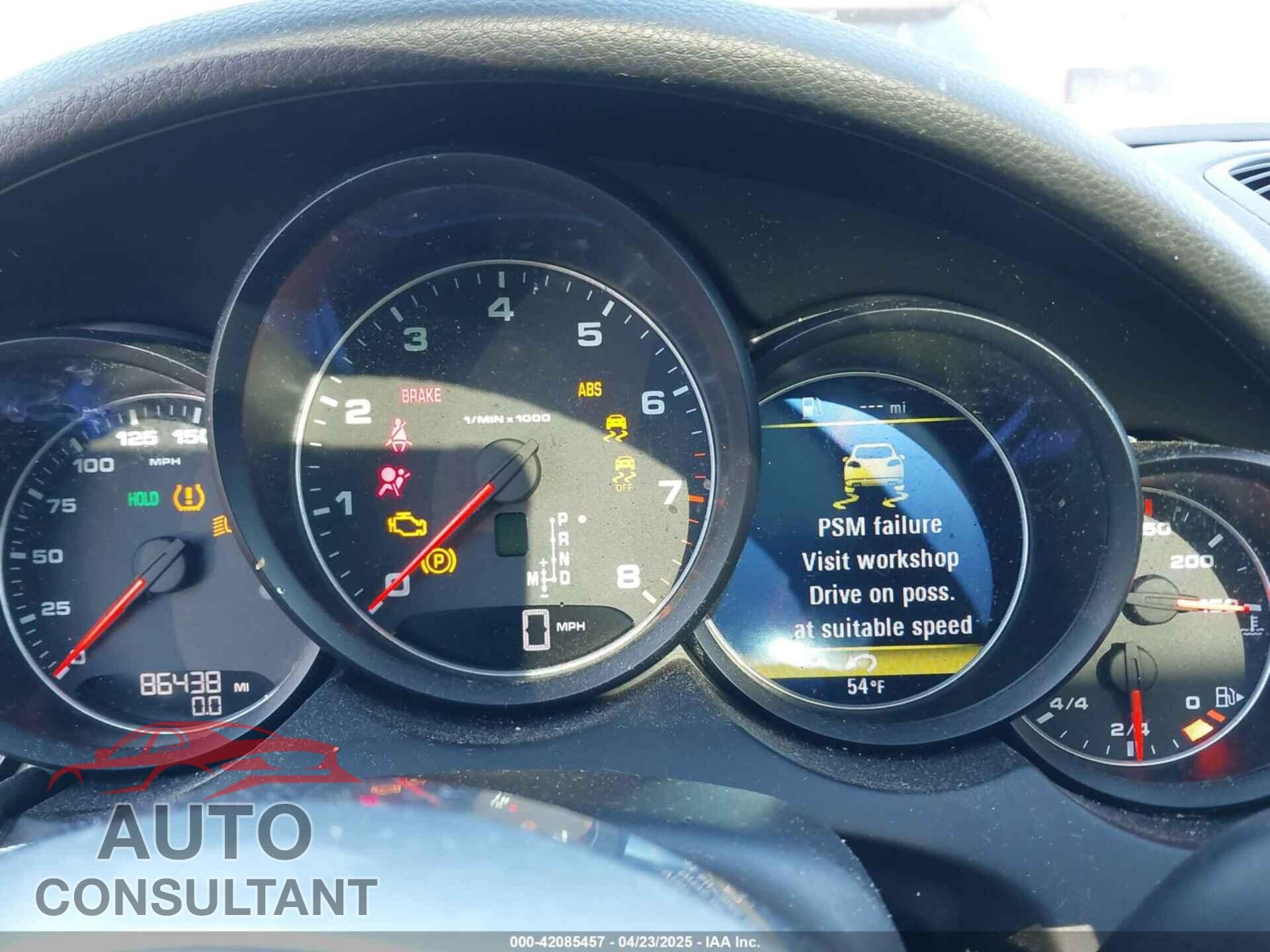 PORSCHE CAYENNE 2017 - WP1AA2A28HKA86850