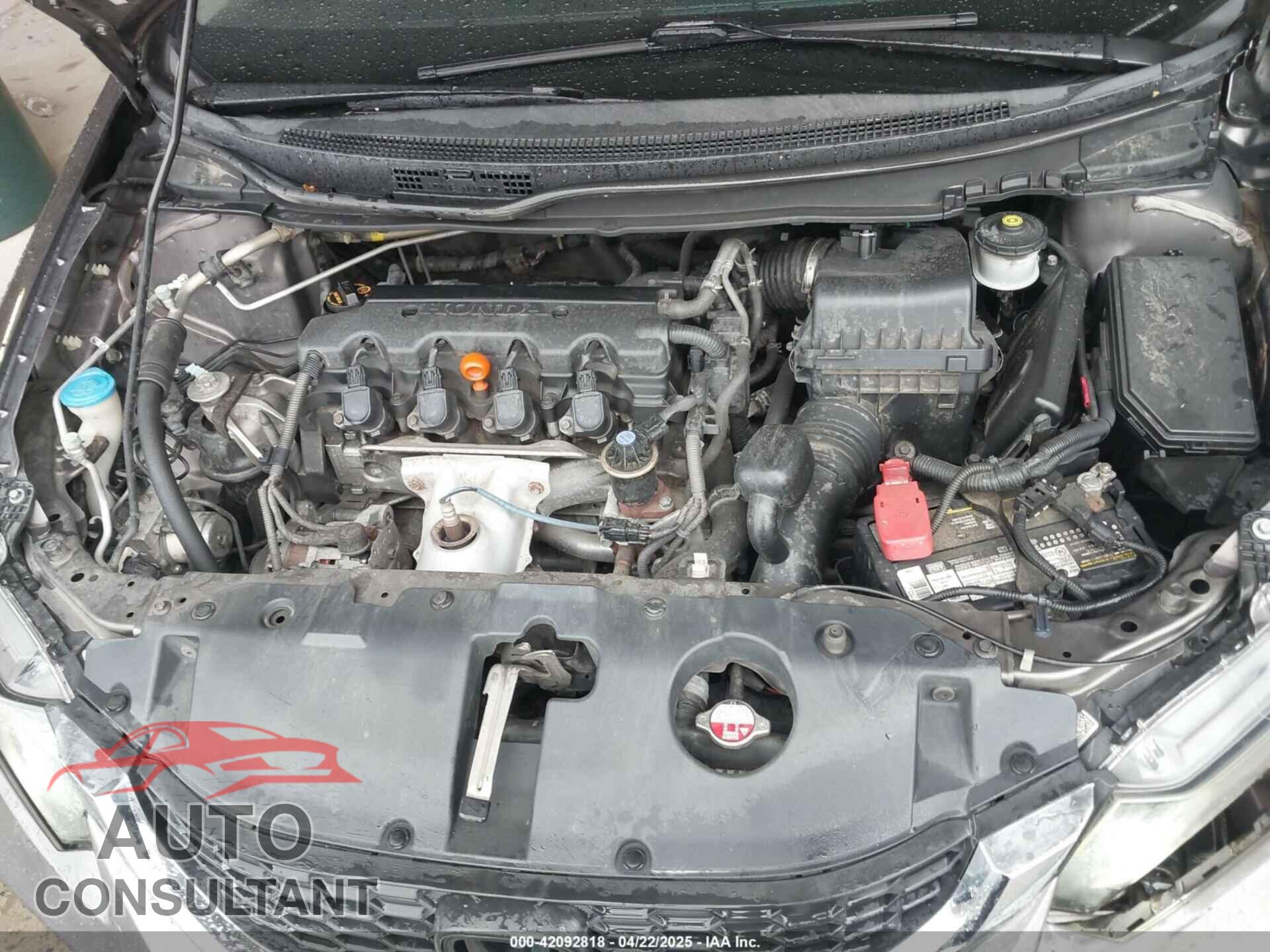 HONDA CIVIC 2013 - 19XFB2F89DE032181