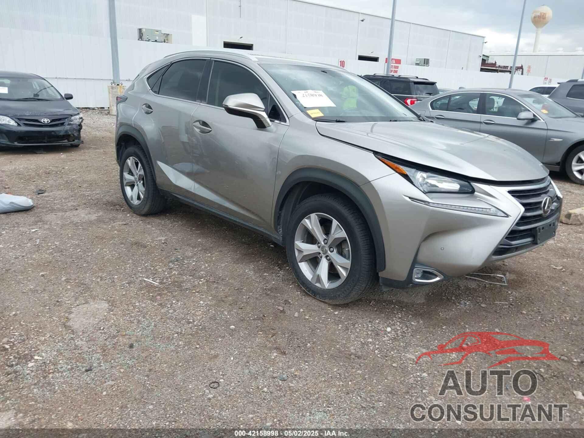 LEXUS NX 200T 2017 - JTJYARBZ6H2073614