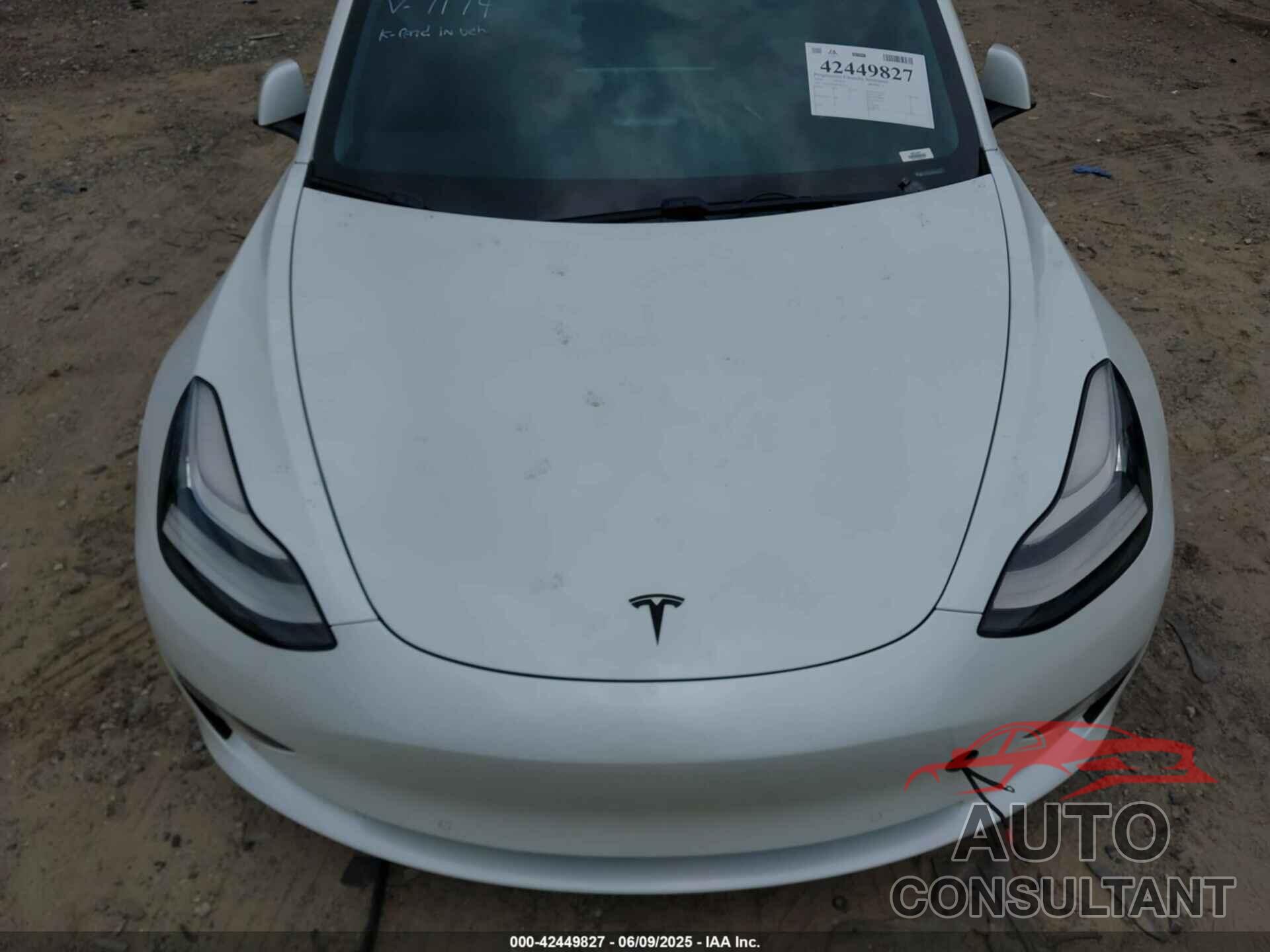 TESLA MODEL 3 2019 - 5YJ3E1EB6KF487174