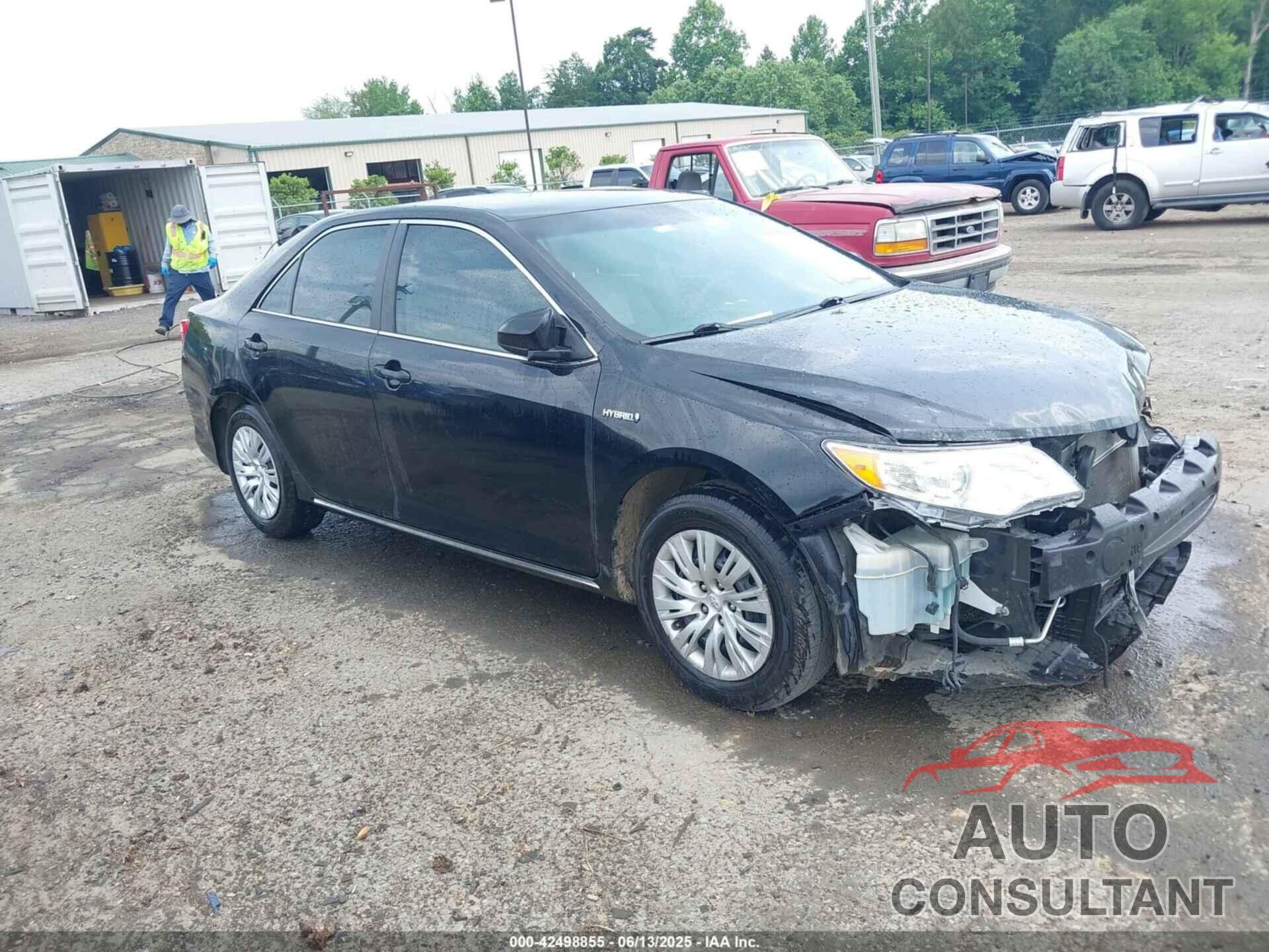 TOYOTA CAMRY HYBRID 2012 - 4T1BD1FK0CU028403