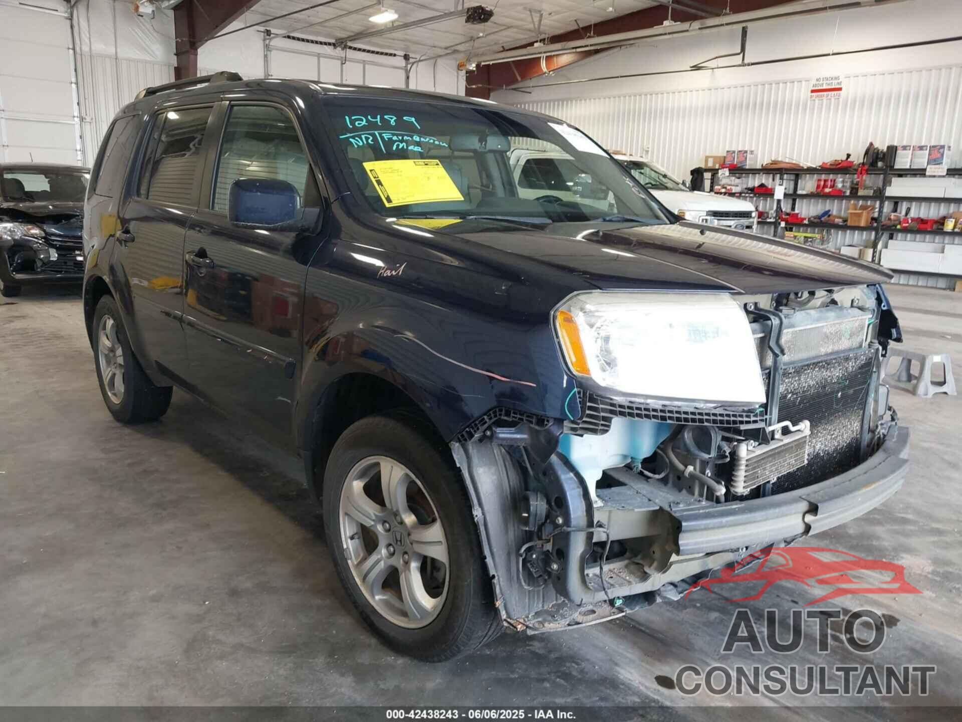 HONDA PILOT 2013 - 5FNYF4H51DB012562