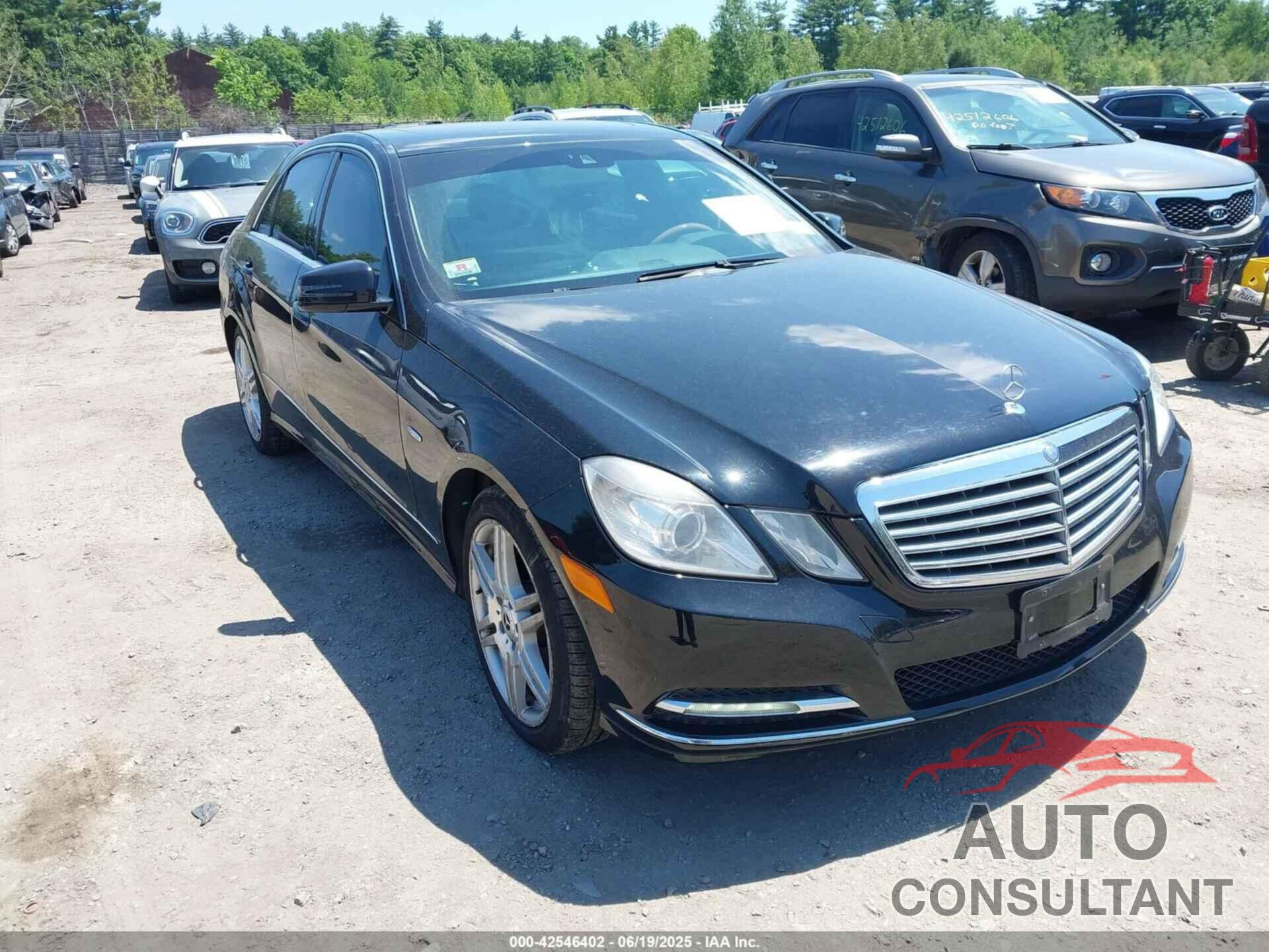 MERCEDES-BENZ E 350 2012 - WDDHF8JB5CA608441