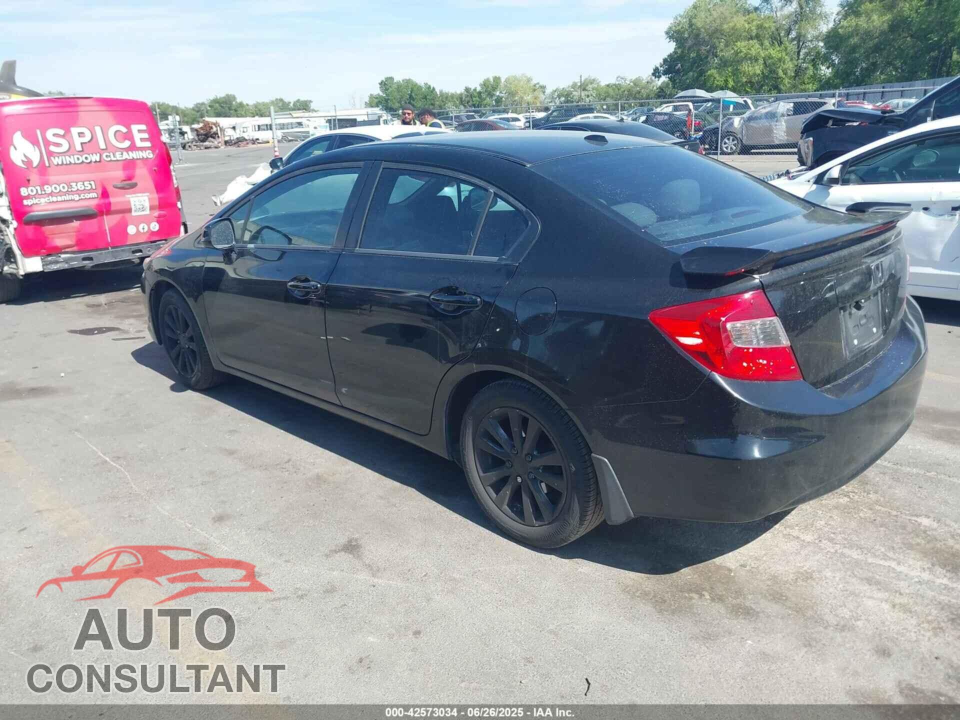 HONDA CIVIC 2012 - 2HGFB2F85CH521973
