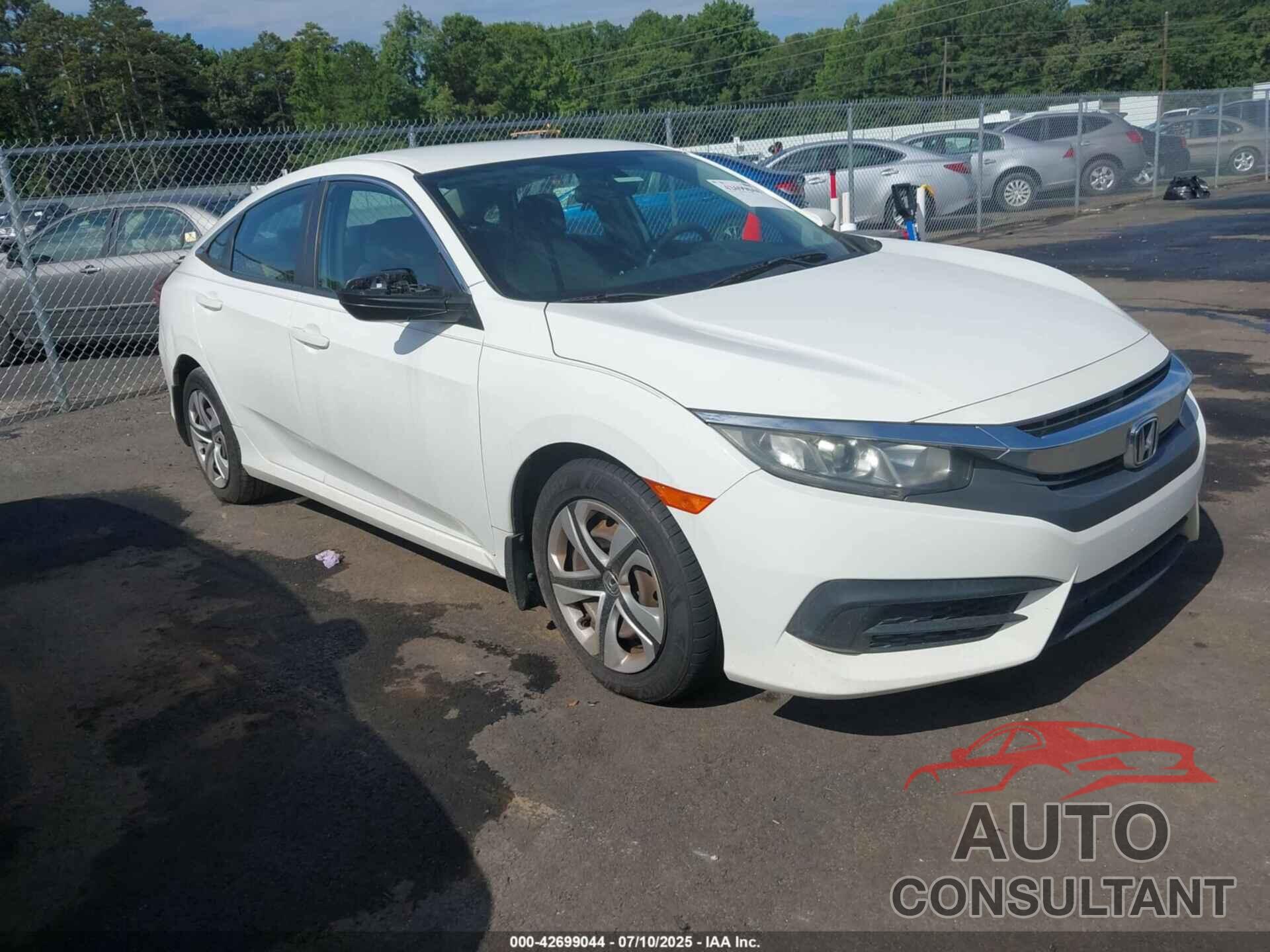 HONDA CIVIC 2016 - 19XFC2F58GE063266