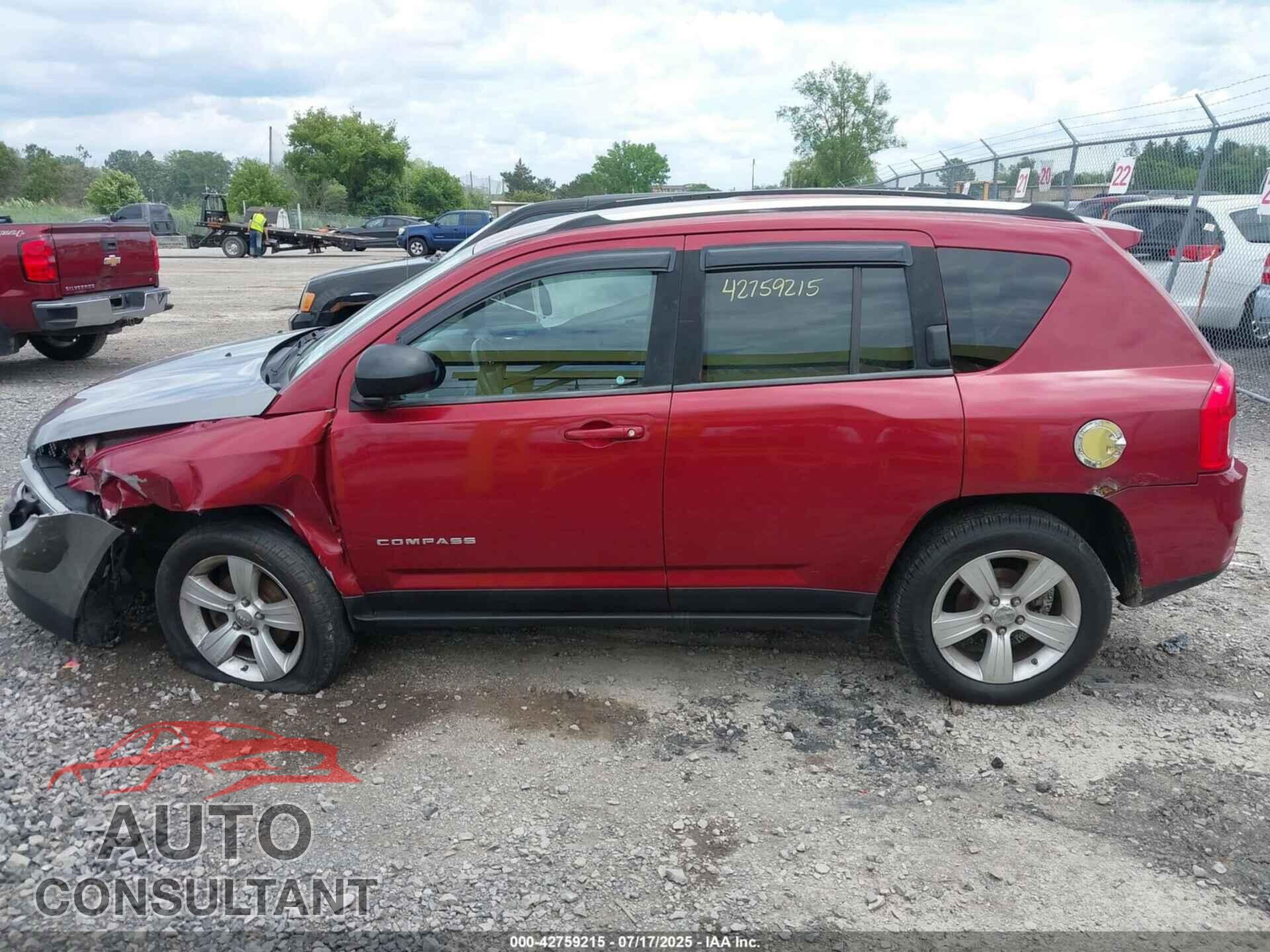 JEEP COMPASS 2012 - 1C4NJDEB6CD524495