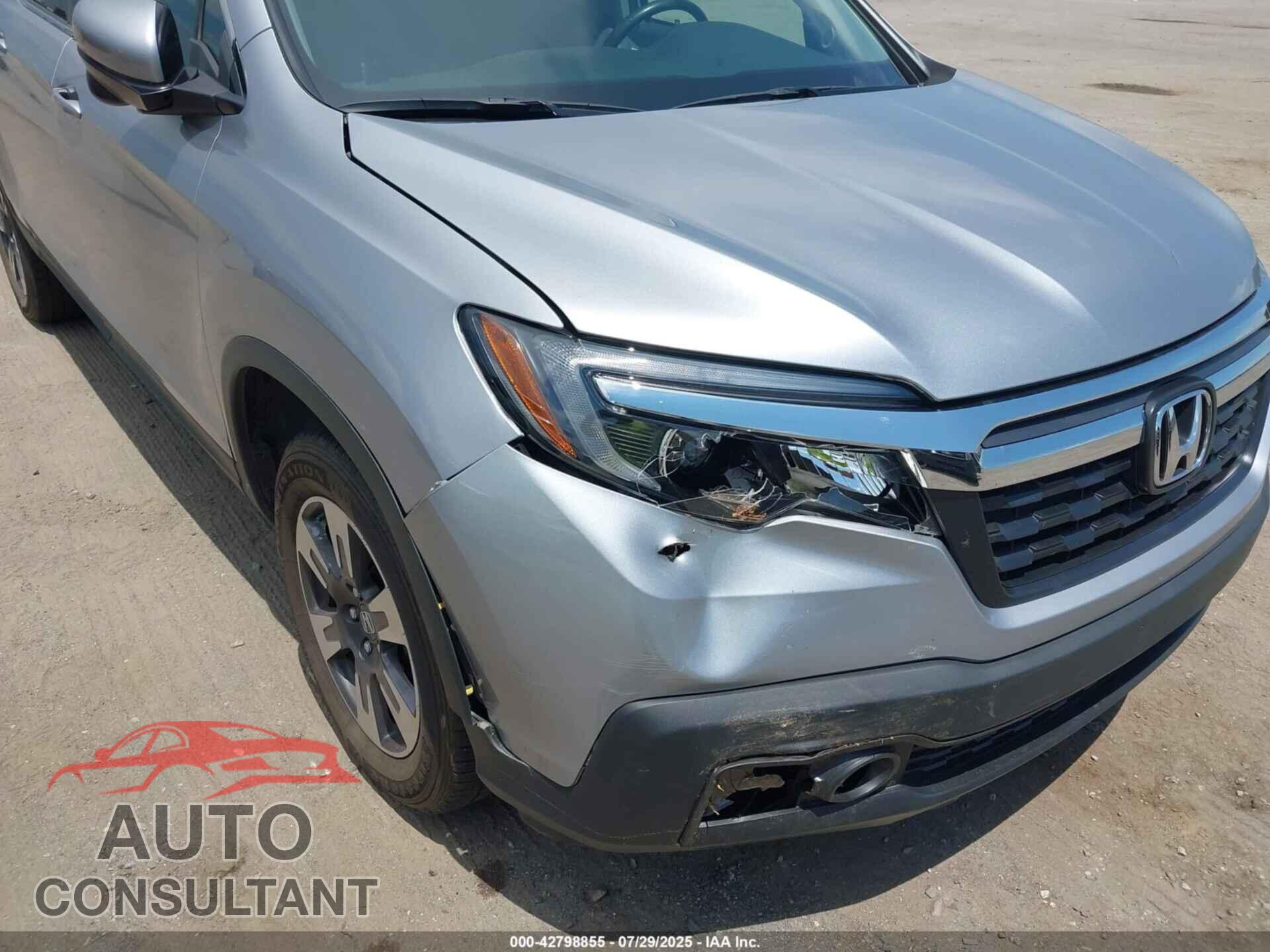 HONDA RIDGELINE 2017 - 5FPYK3F66HB036029