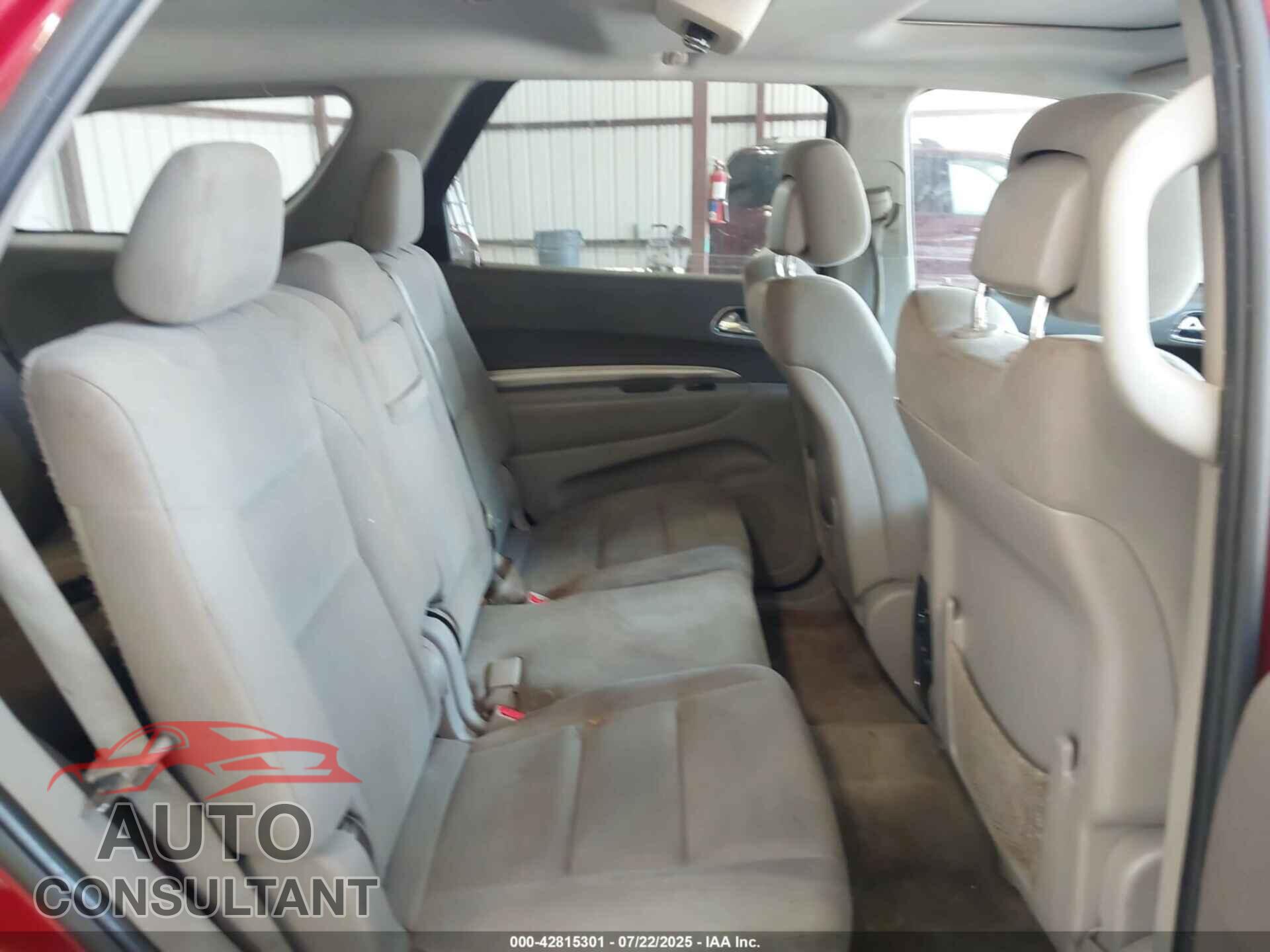 DODGE DURANGO 2011 - 1D4RD2GG2BC651550