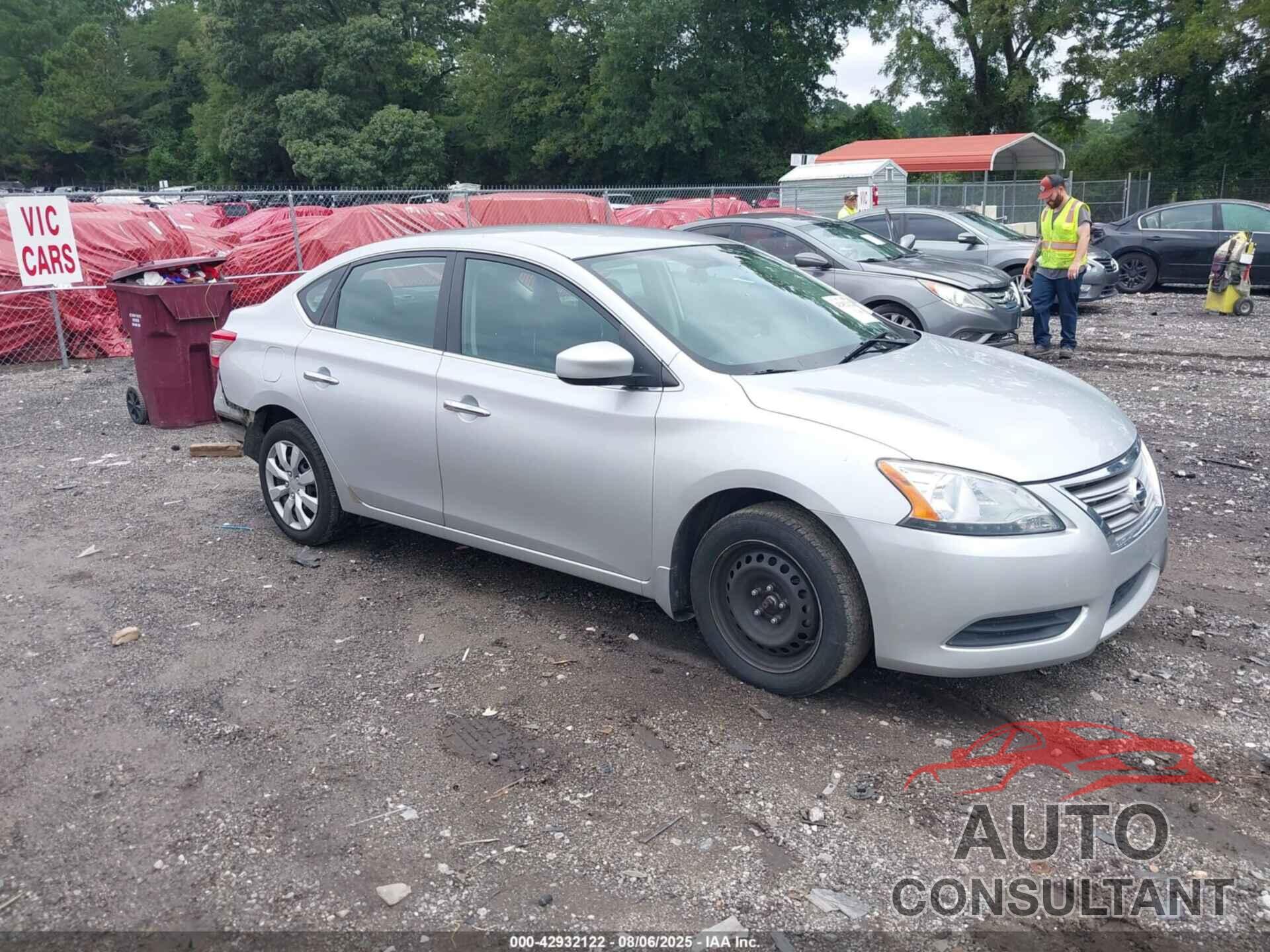 NISSAN SENTRA 2014 - 3N1AB7AP5EL696323
