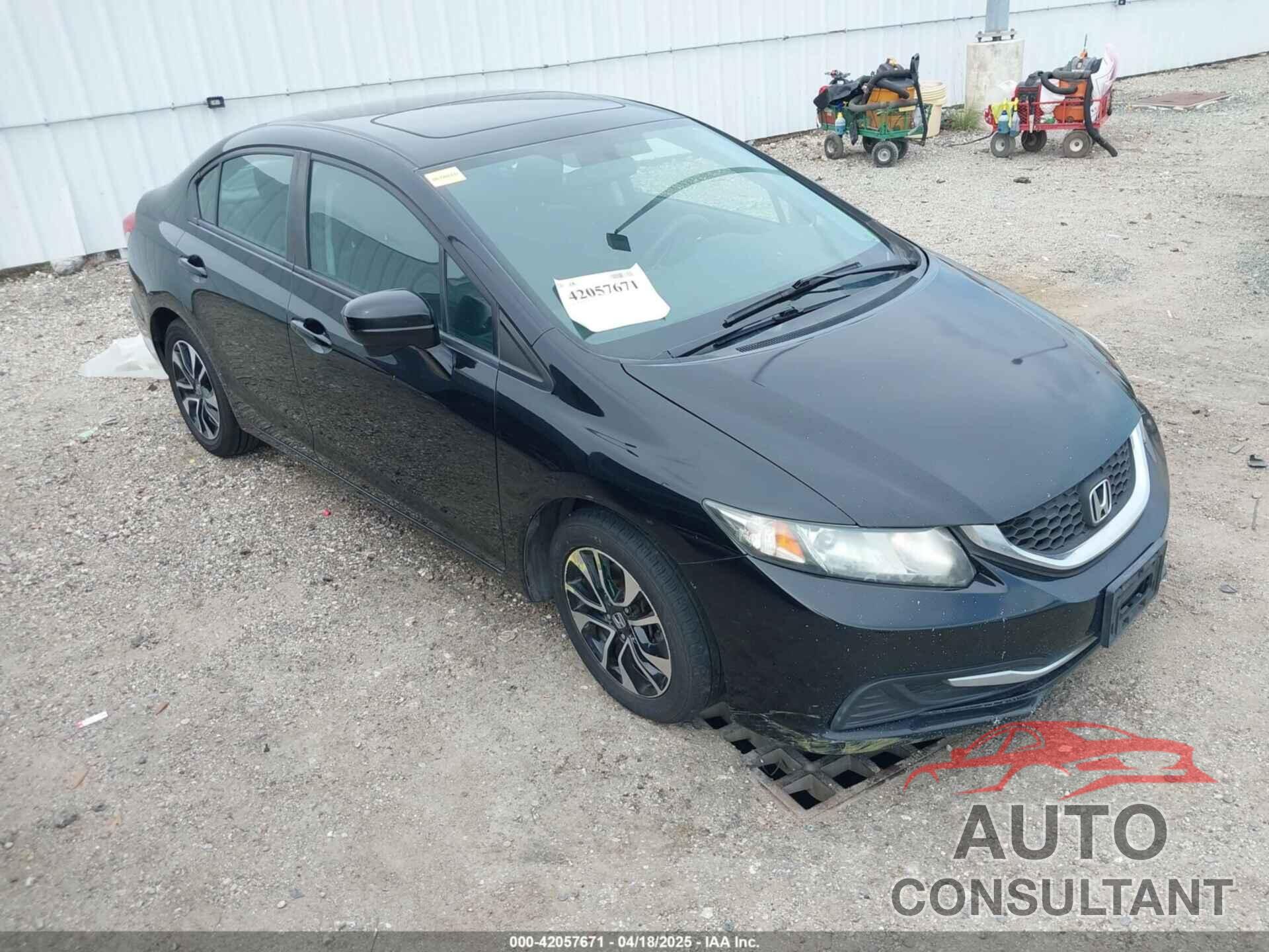 HONDA CIVIC 2014 - 19XFB2F88EE012683