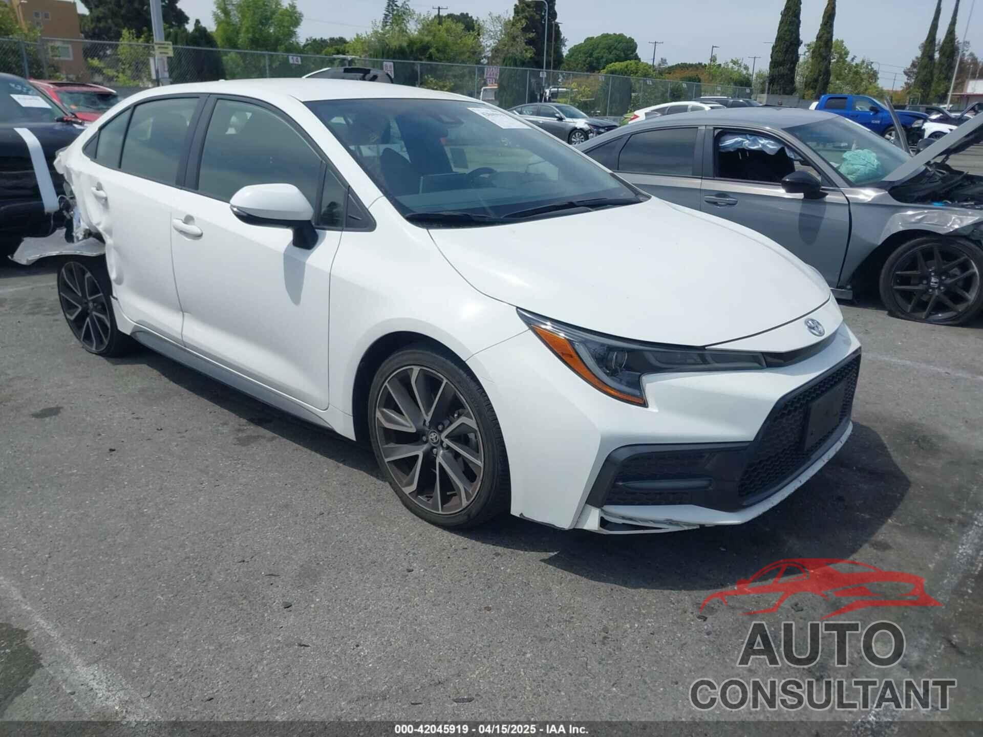 TOYOTA COROLLA 2020 - JTDS4RCEXLJ043994