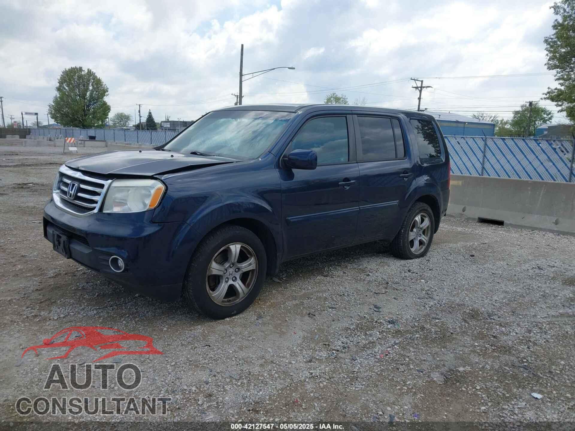 HONDA PILOT 2012 - 5FNYF4H79CB004810