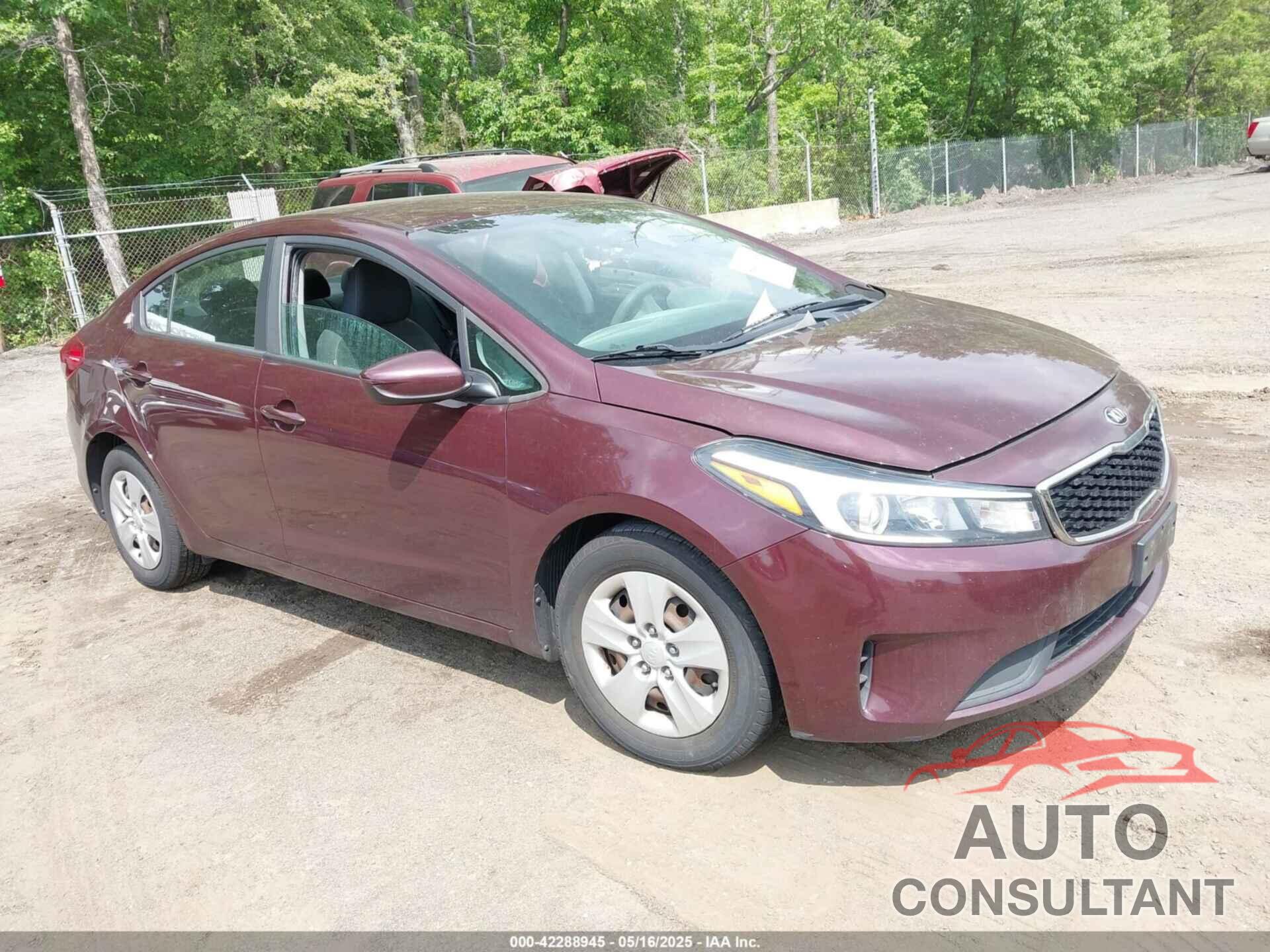 KIA FORTE 2017 - 3KPFL4A78HE040673
