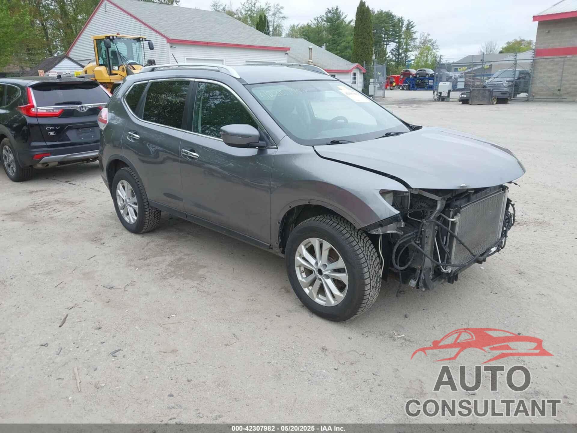 NISSAN ROGUE 2016 - KNMAT2MV1GP650048