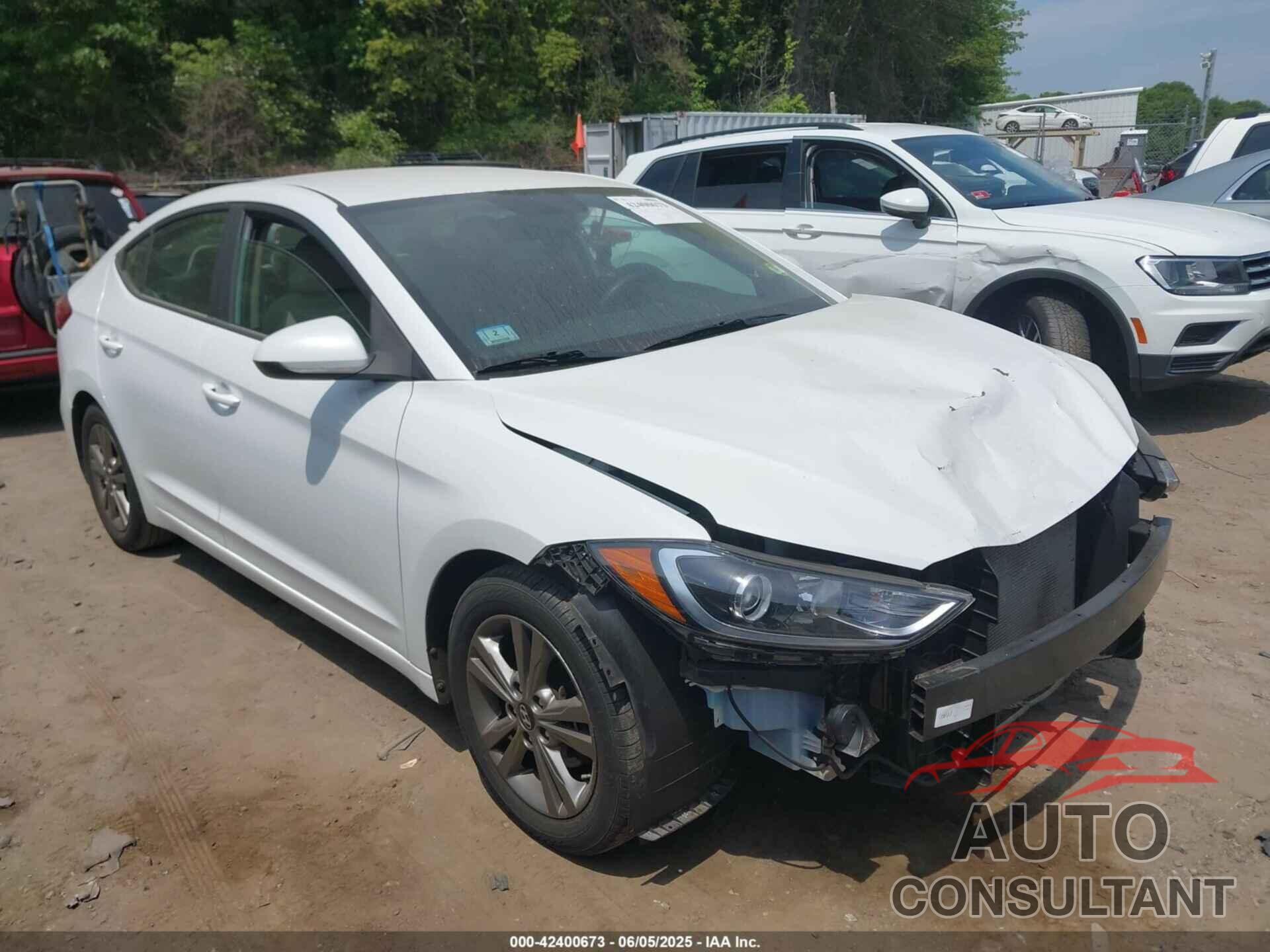 HYUNDAI ELANTRA 2018 - 5NPD84LFXJH400430