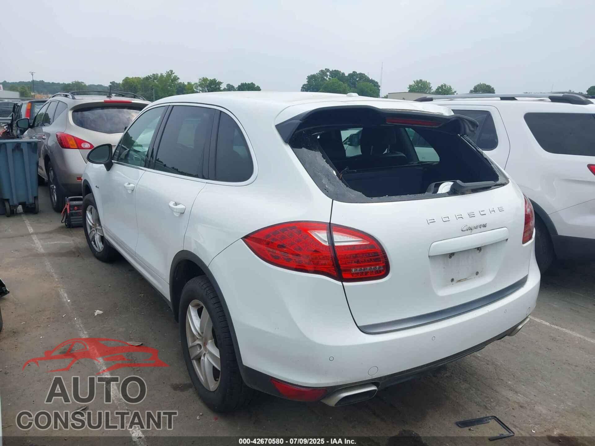 PORSCHE CAYENNE 2013 - WP1AF2A26DLA41346