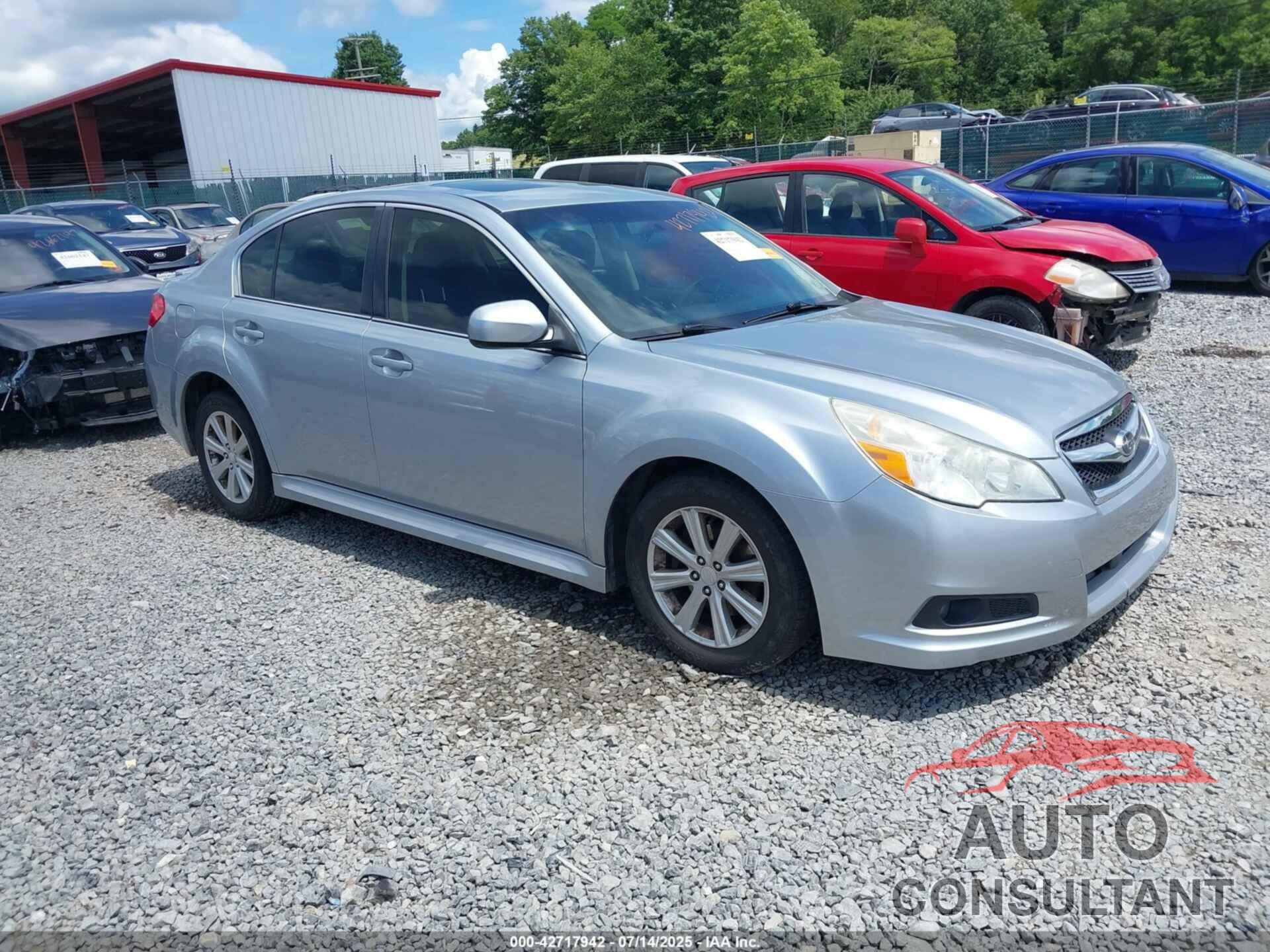 SUBARU LEGACY 2012 - 4S3BMCK67C3034942
