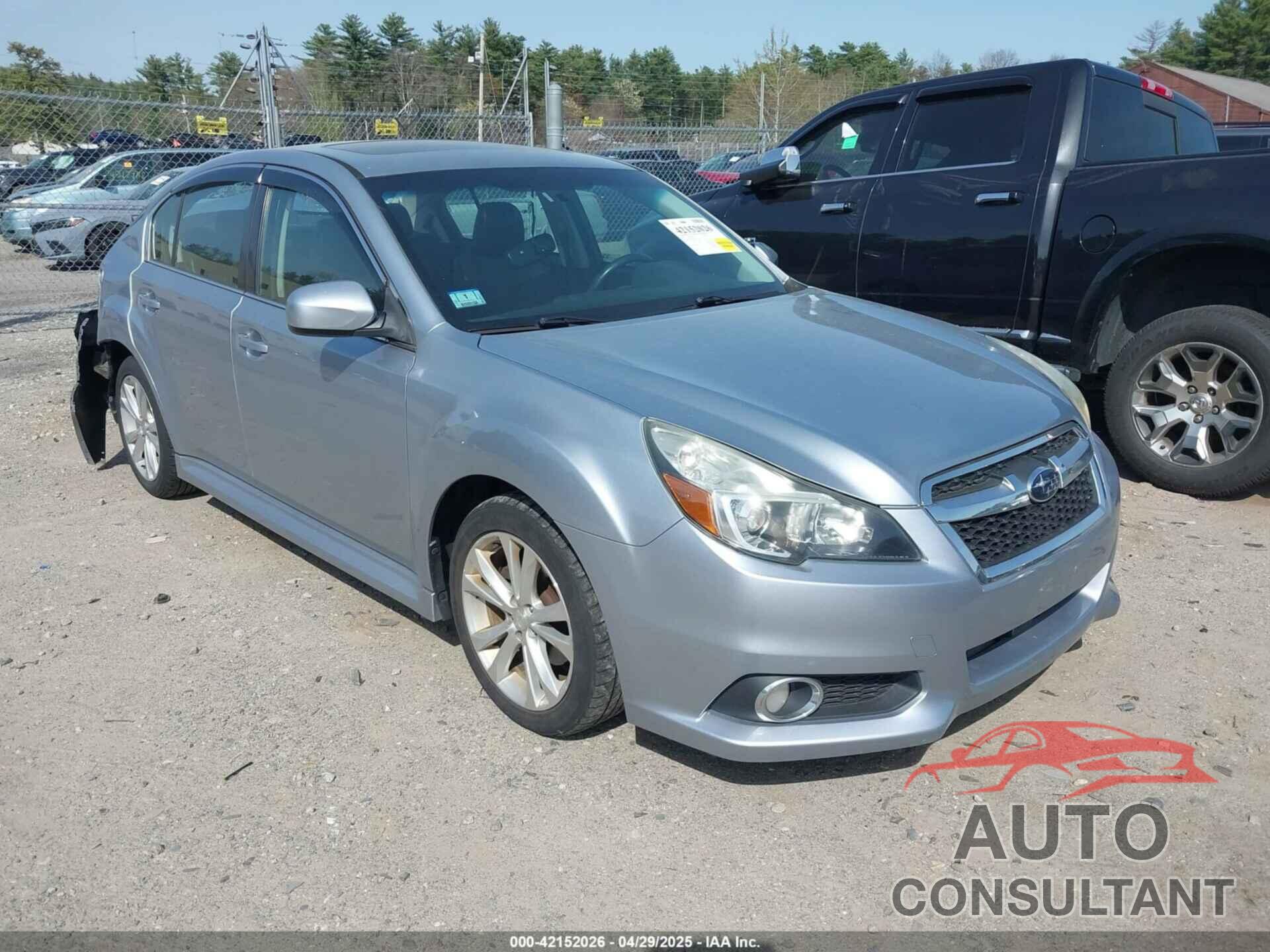 SUBARU LEGACY 2014 - 4S3BMBL69E3017992
