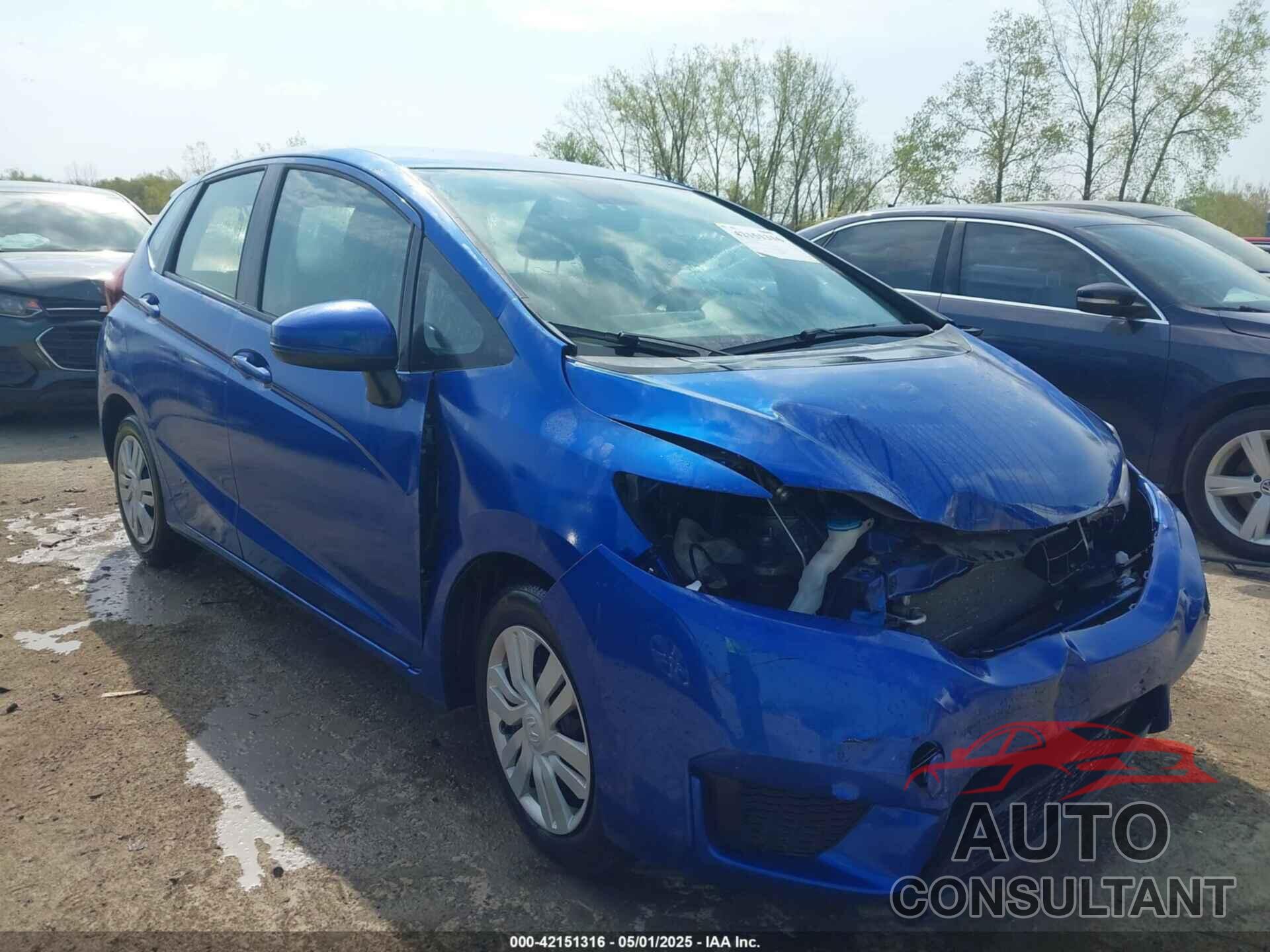 HONDA FIT 2016 - JHMGK5H55GS010607