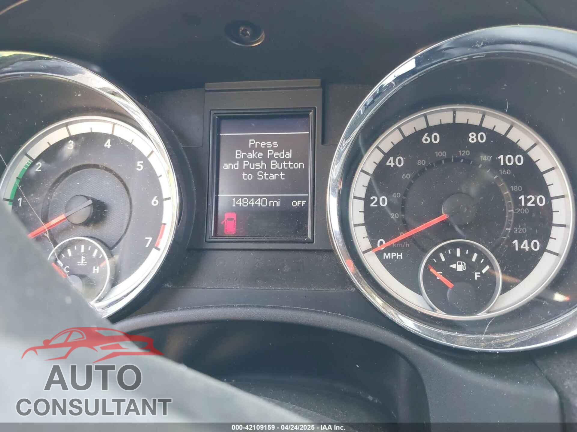 DODGE DURANGO 2013 - 1C4RDJDG3DC664855