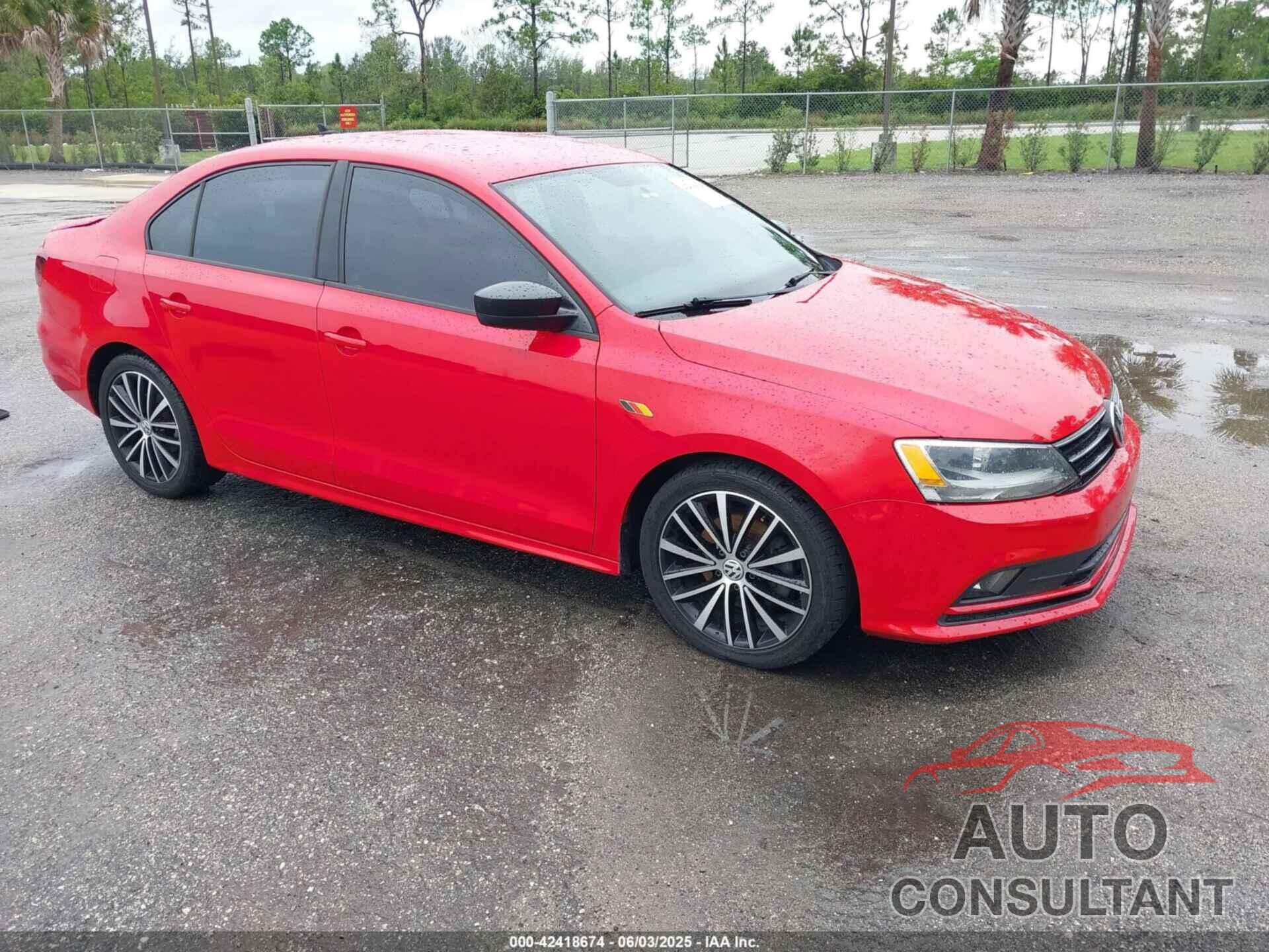 VOLKSWAGEN JETTA 2016 - 3VWD17AJ5GM338769