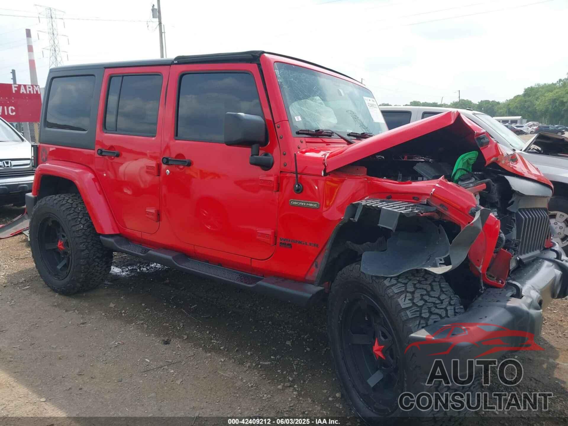 JEEP WRANGLER UNLIMITED 2016 - 1C4BJWDG6GL163650