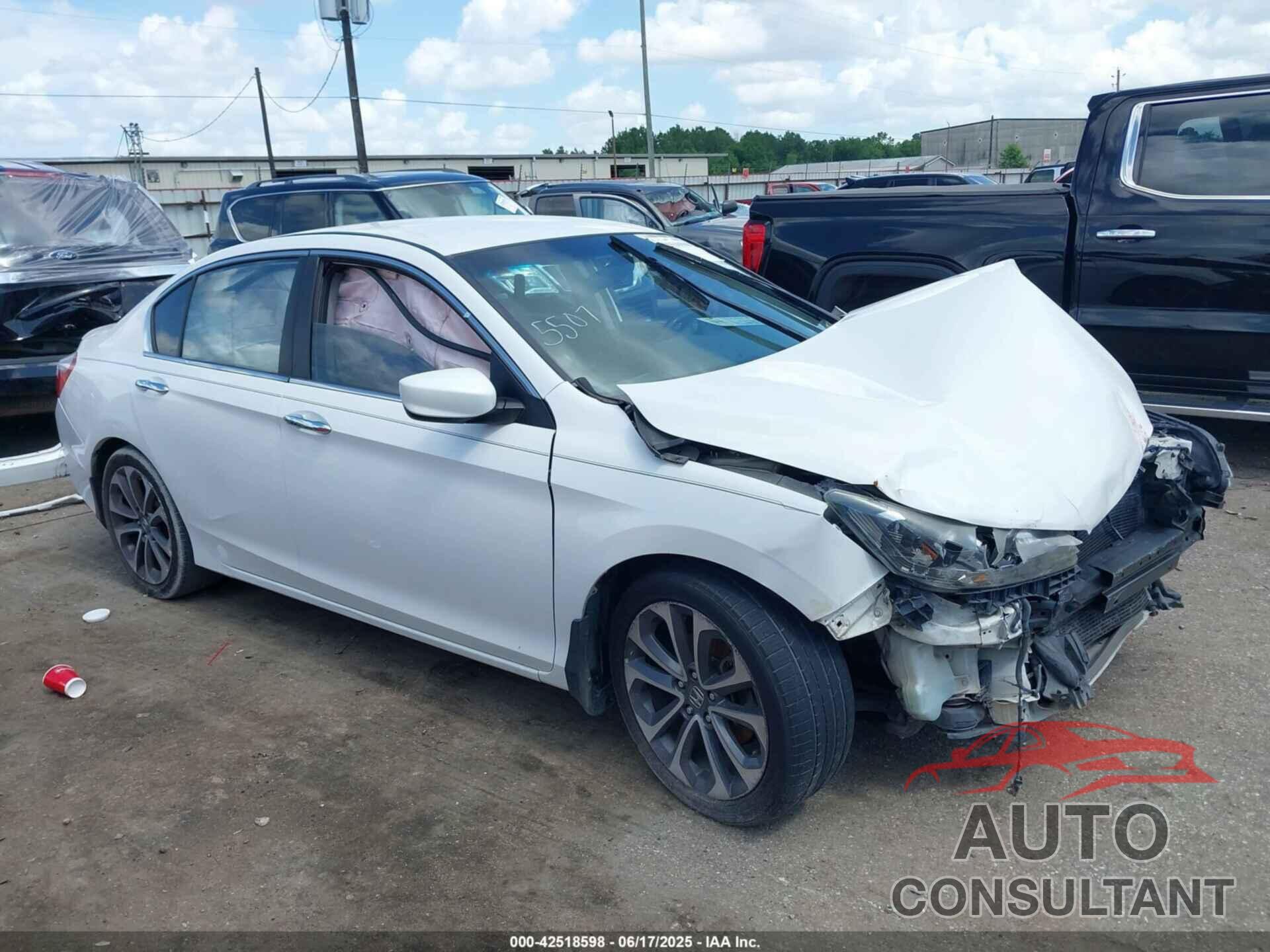 HONDA ACCORD 2013 - 1HGCR2F53DA195501