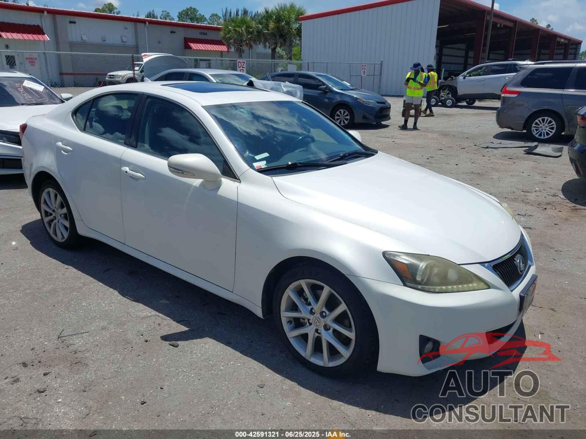 LEXUS IS 250 2012 - JTHCF5C25C5057872