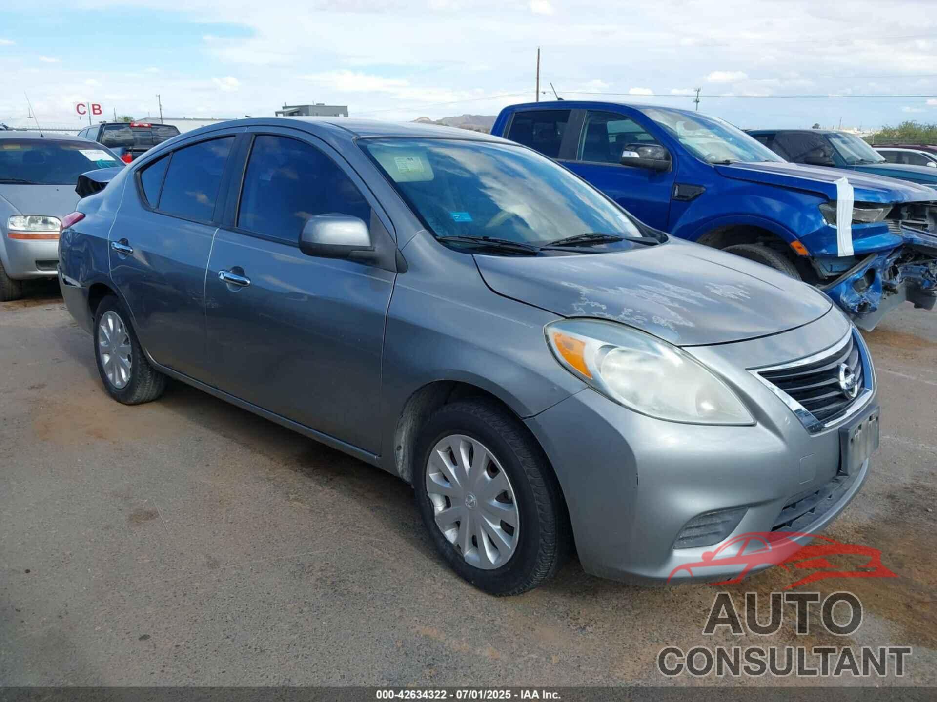 NISSAN VERSA 2012 - 3N1CN7AP4CL848377