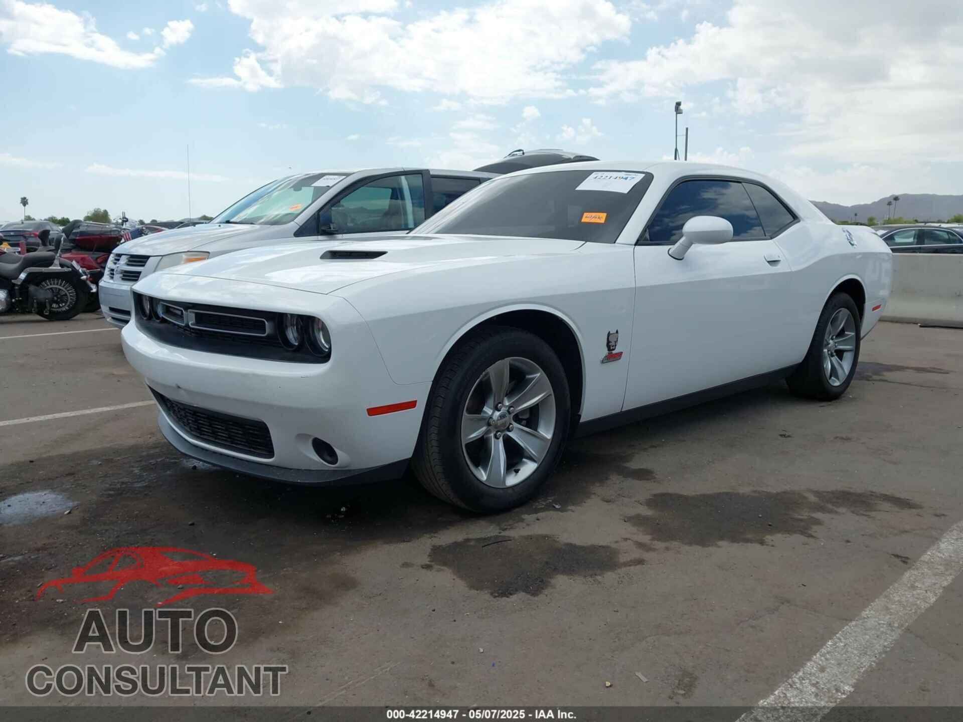 DODGE CHALLENGER 2019 - 2C3CDZAG7KH744313