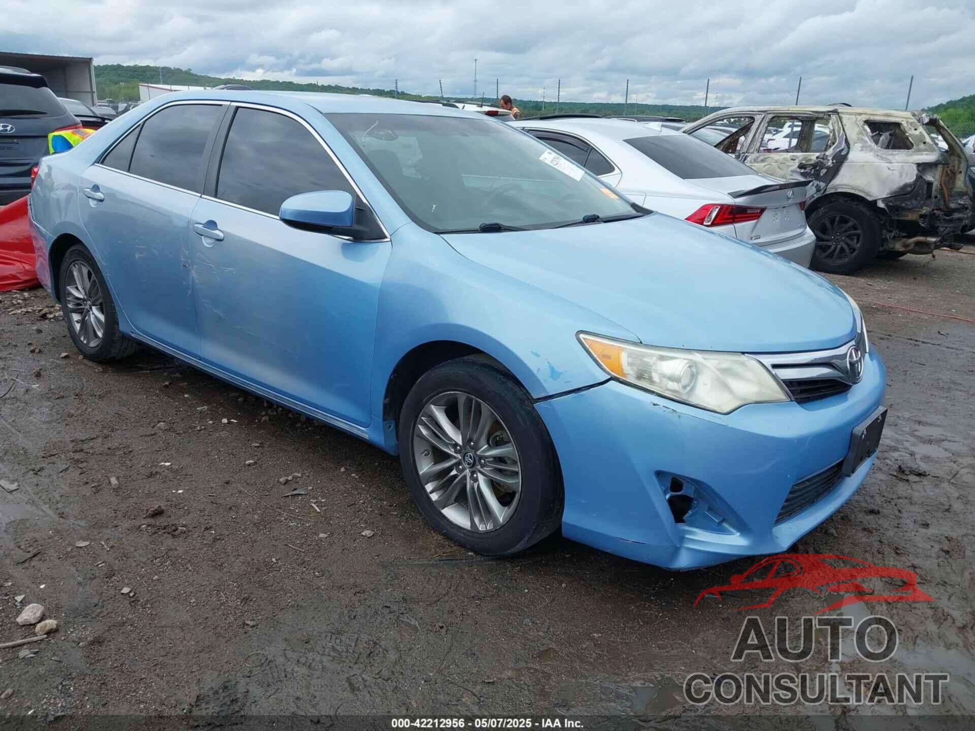 TOYOTA CAMRY 2012 - 4T4BF1FK6CR268118