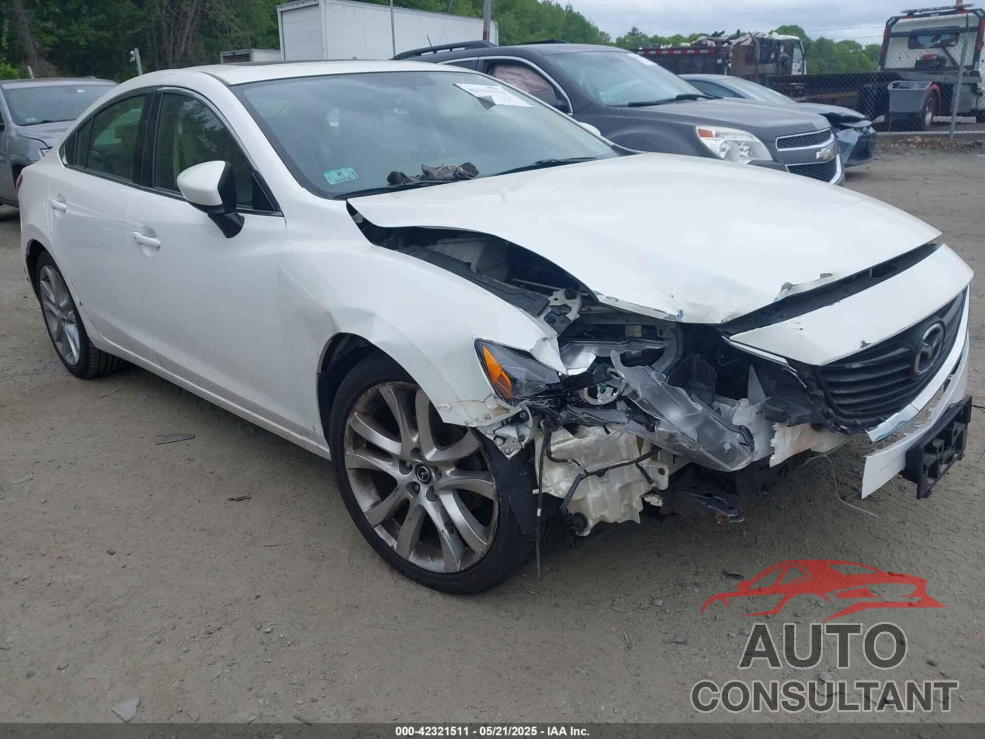 MAZDA MAZDA6 2015 - JM1GJ1V55F1193366