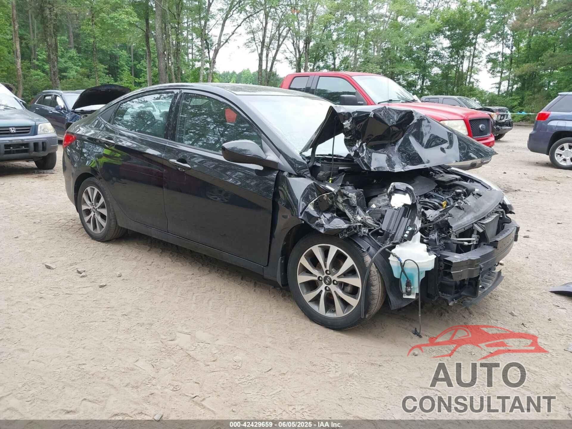 HYUNDAI ACCENT 2017 - KMHCT4AE3HU379646