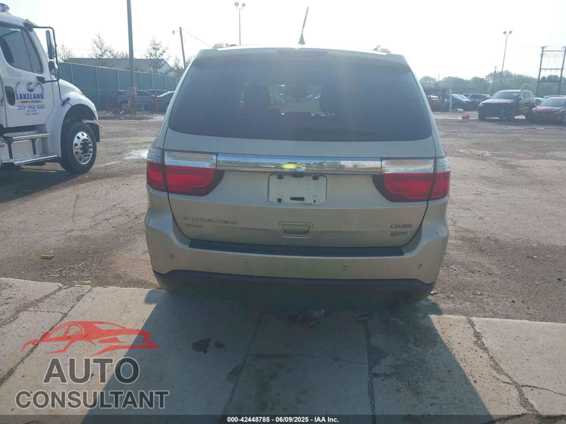 DODGE DURANGO 2011 - 1D4RE4GG6BC692904
