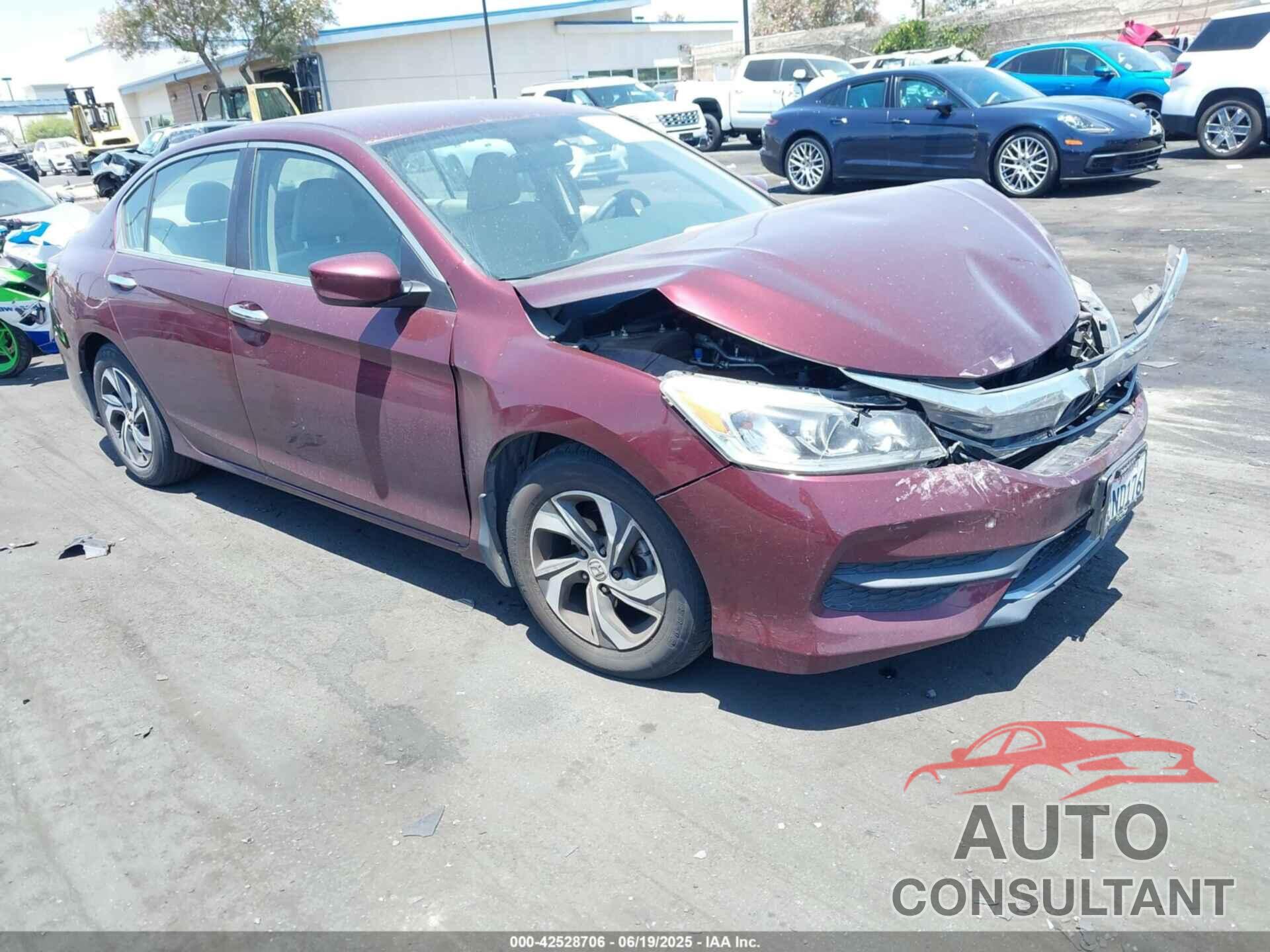 HONDA ACCORD 2017 - 1HGCR2F32HA158198