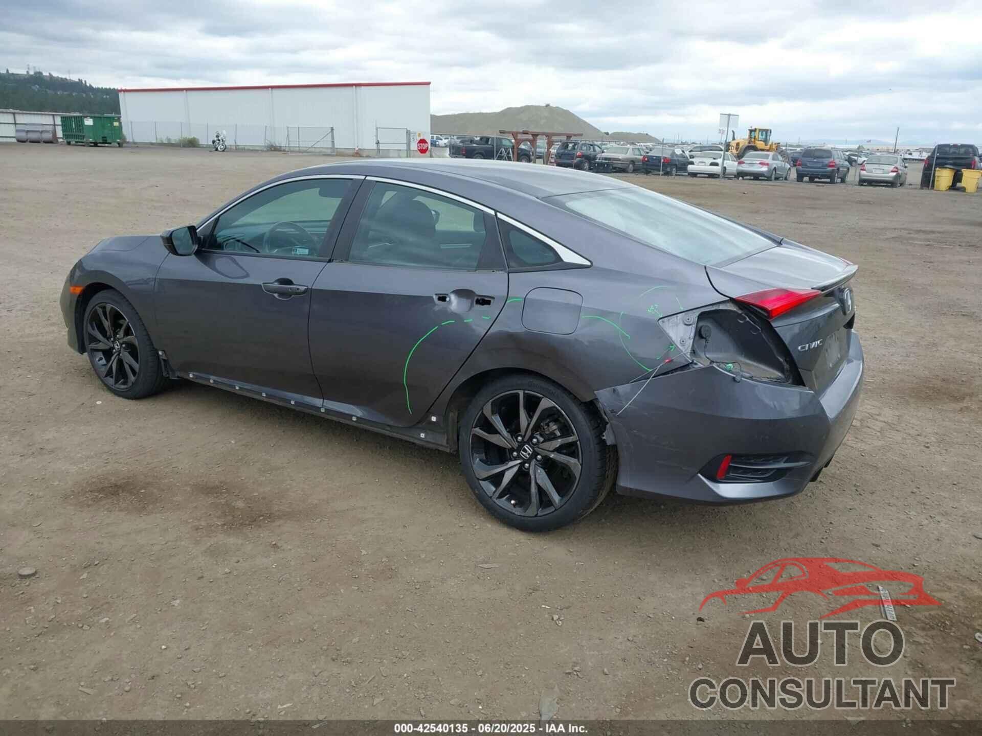 HONDA CIVIC 2019 - 2HGFC2F89KH500846