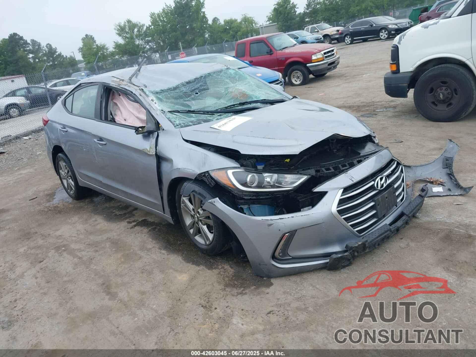 HYUNDAI ELANTRA 2017 - 5NPD84LF0HH031202