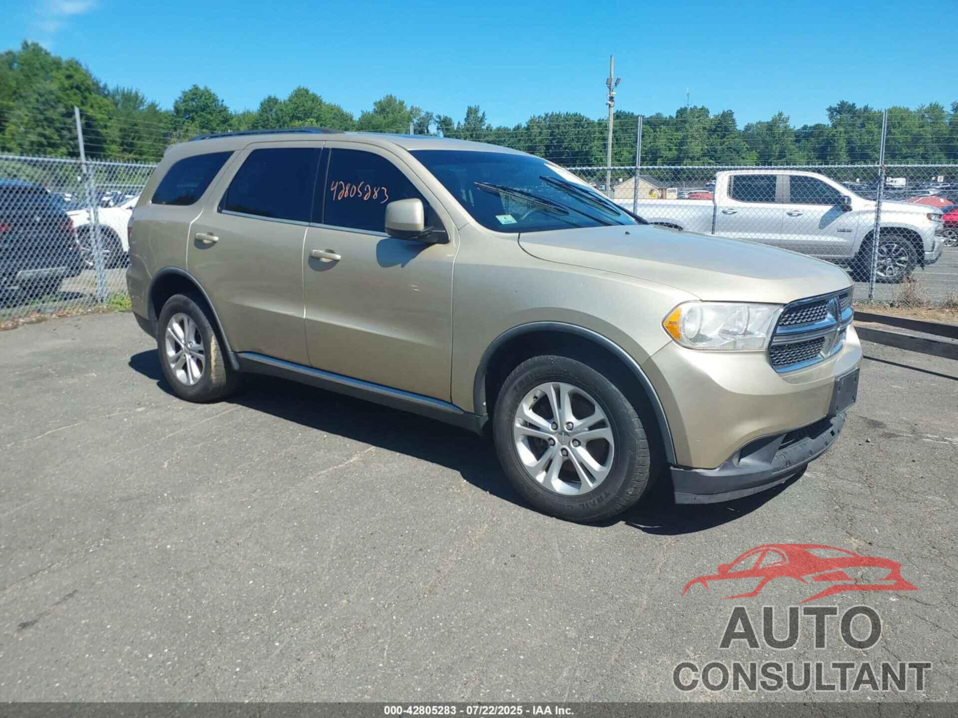 DODGE DURANGO 2012 - 1C4RDJAG4CC147535
