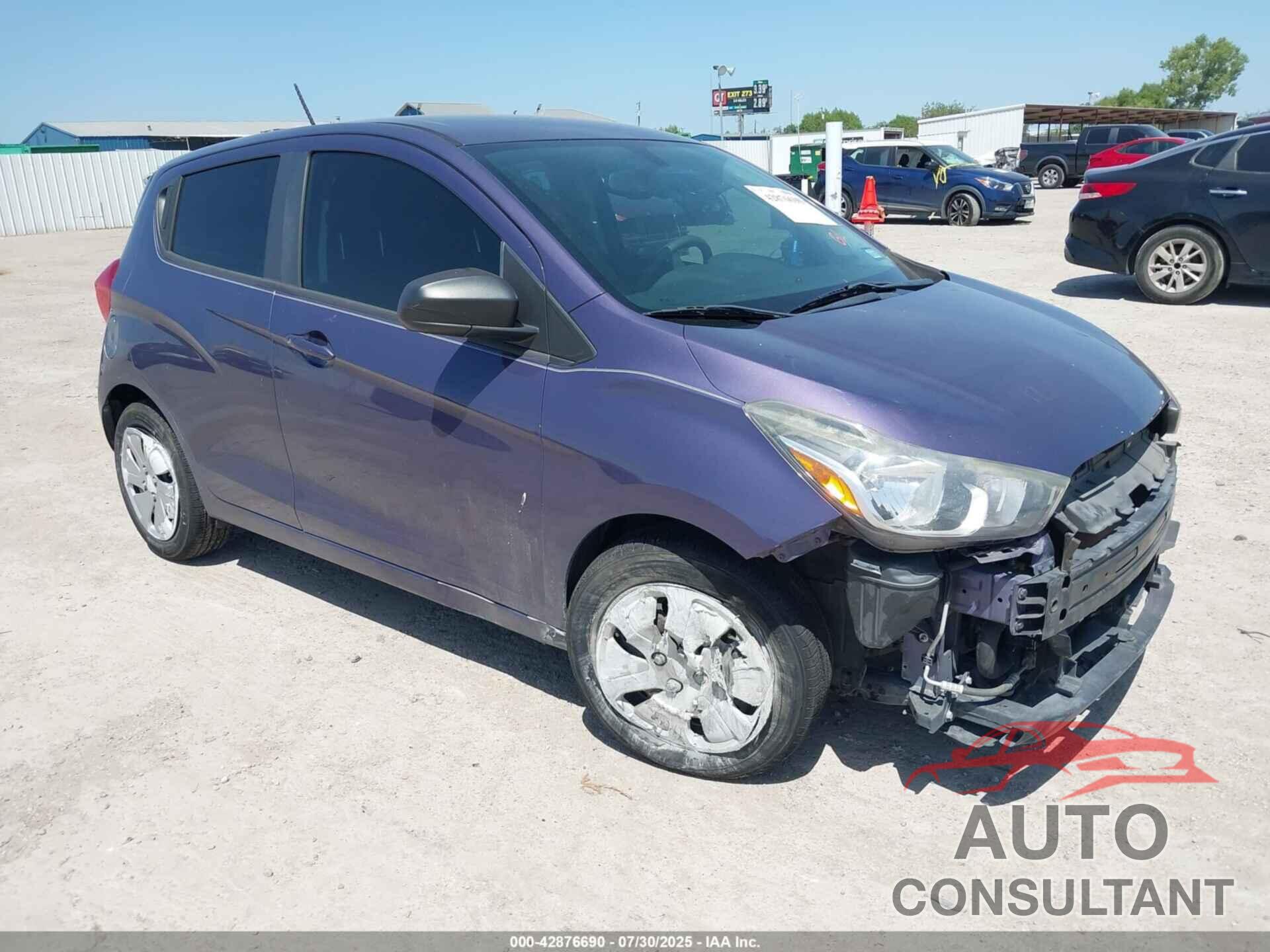 CHEVROLET SPARK 2016 - KL8CB6SA8GC572306