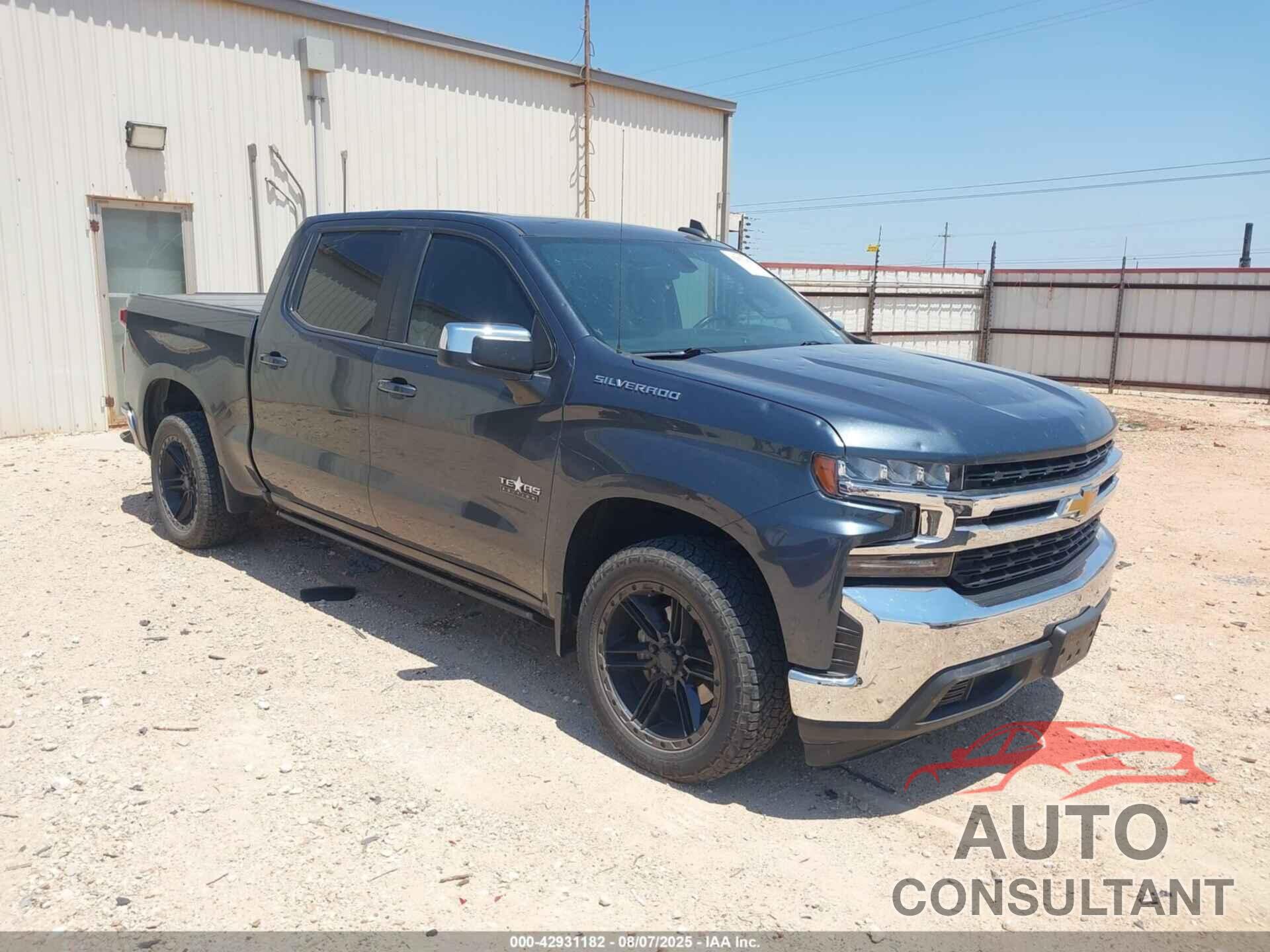 CHEVROLET SILVERADO 1500 2020 - 3GCPWCED7LG158880
