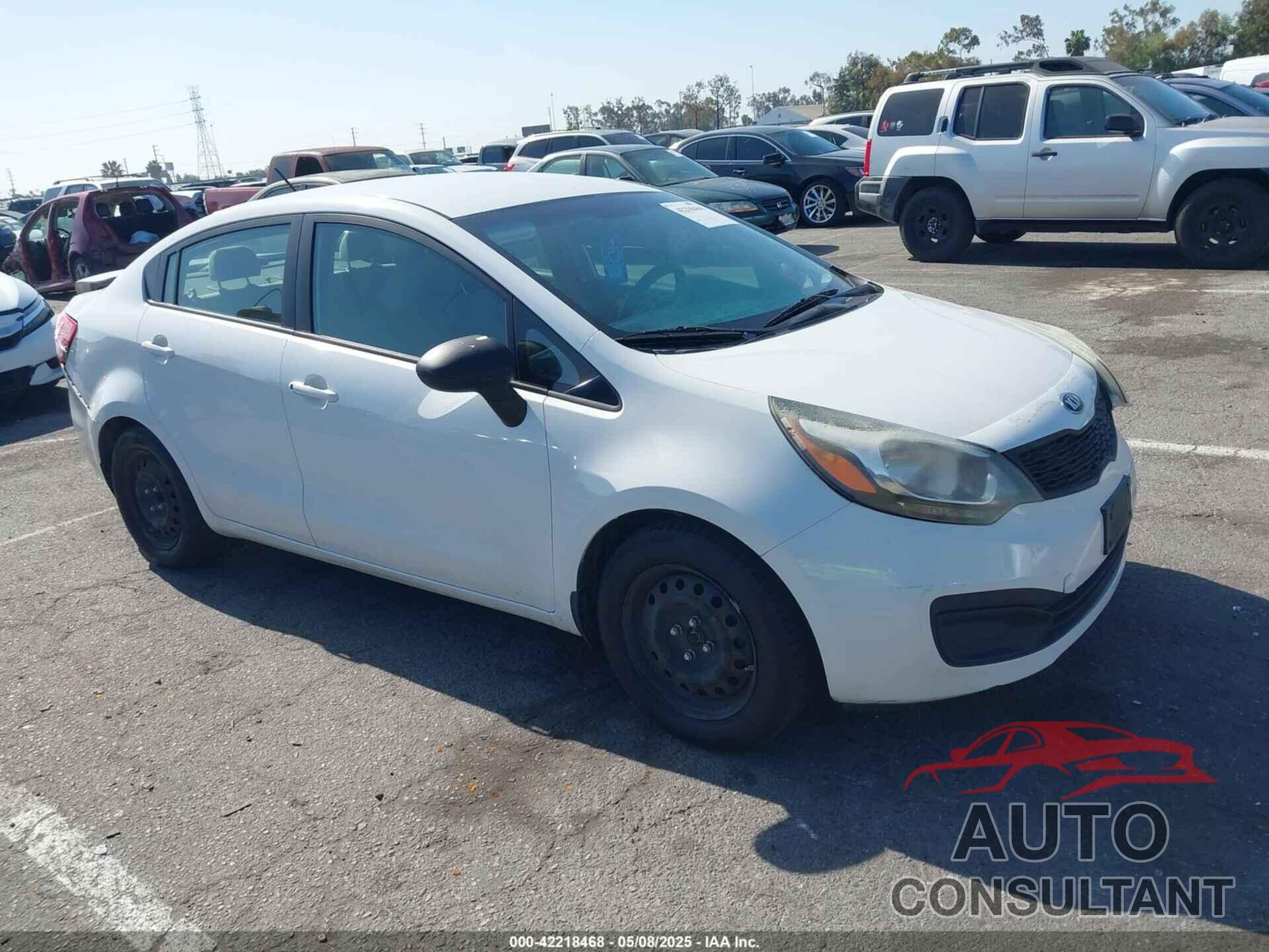 KIA RIO 2013 - KNADM4A37D6163508