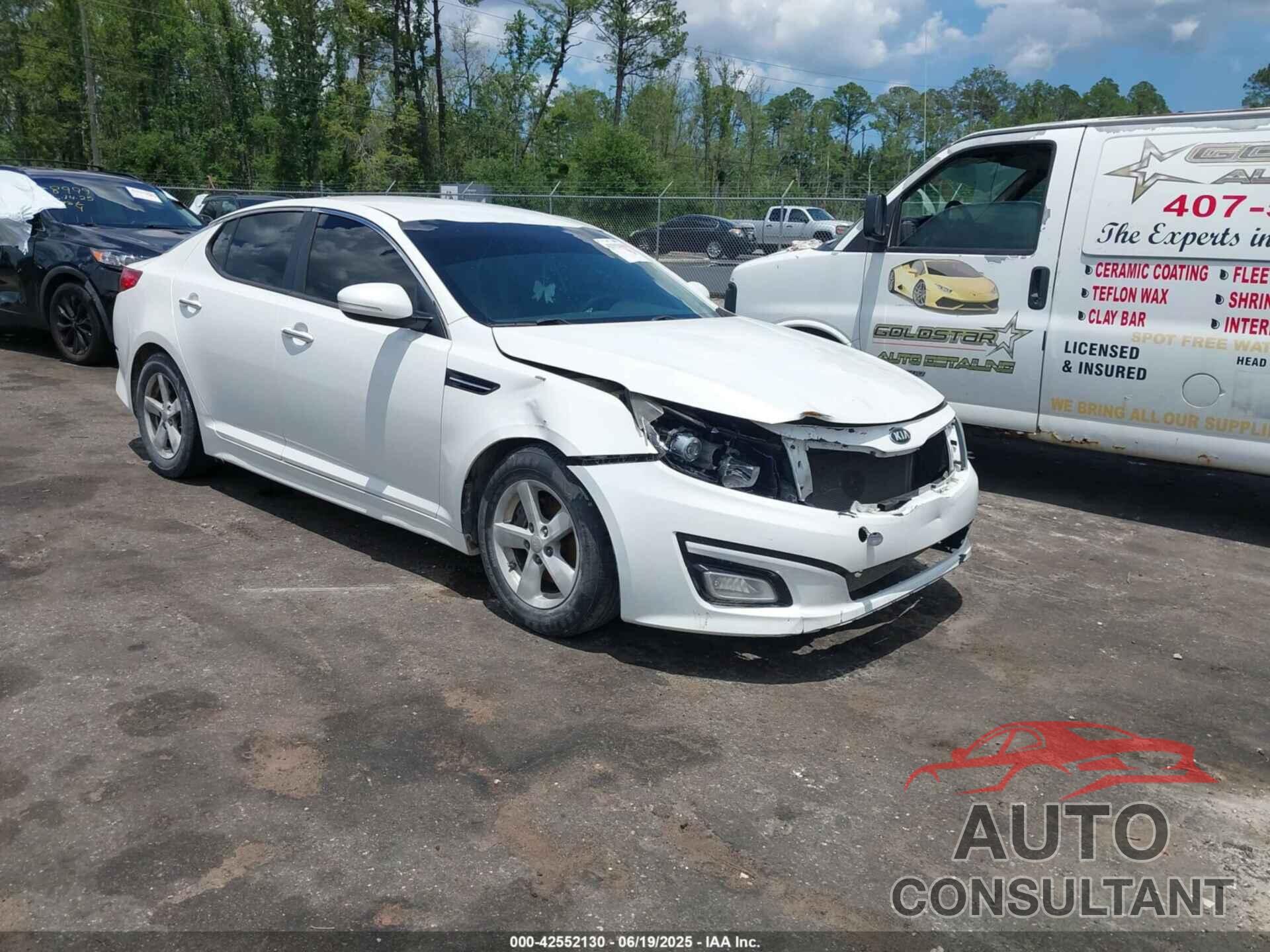 KIA OPTIMA 2015 - KNAGM4A76F5639319