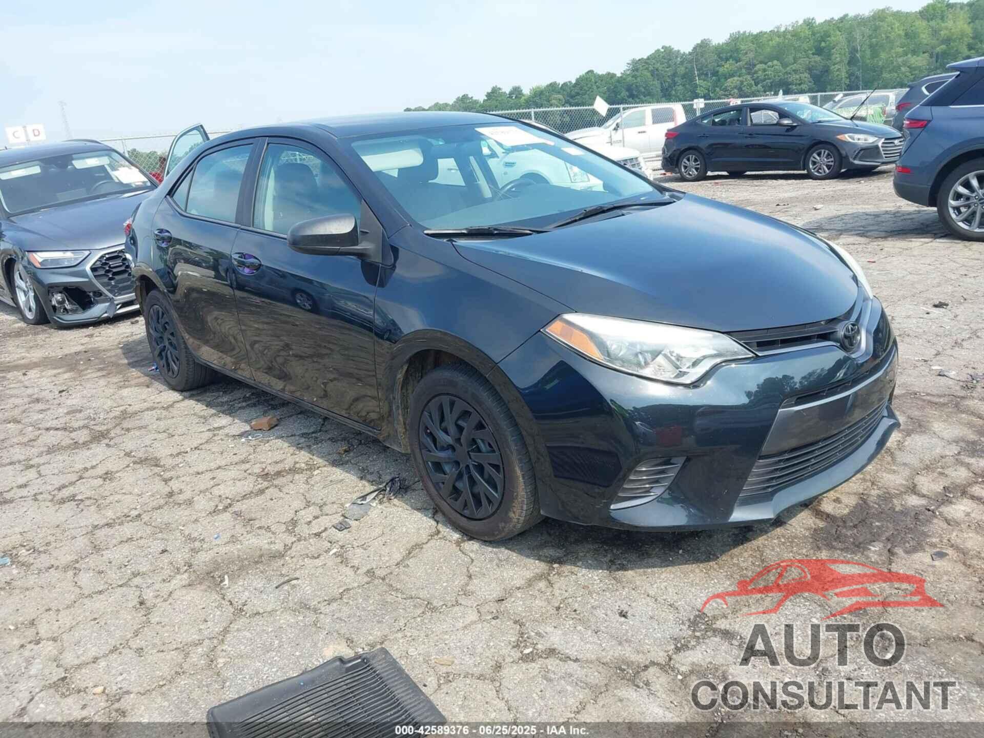 TOYOTA COROLLA 2016 - 5YFBURHE3GP478835