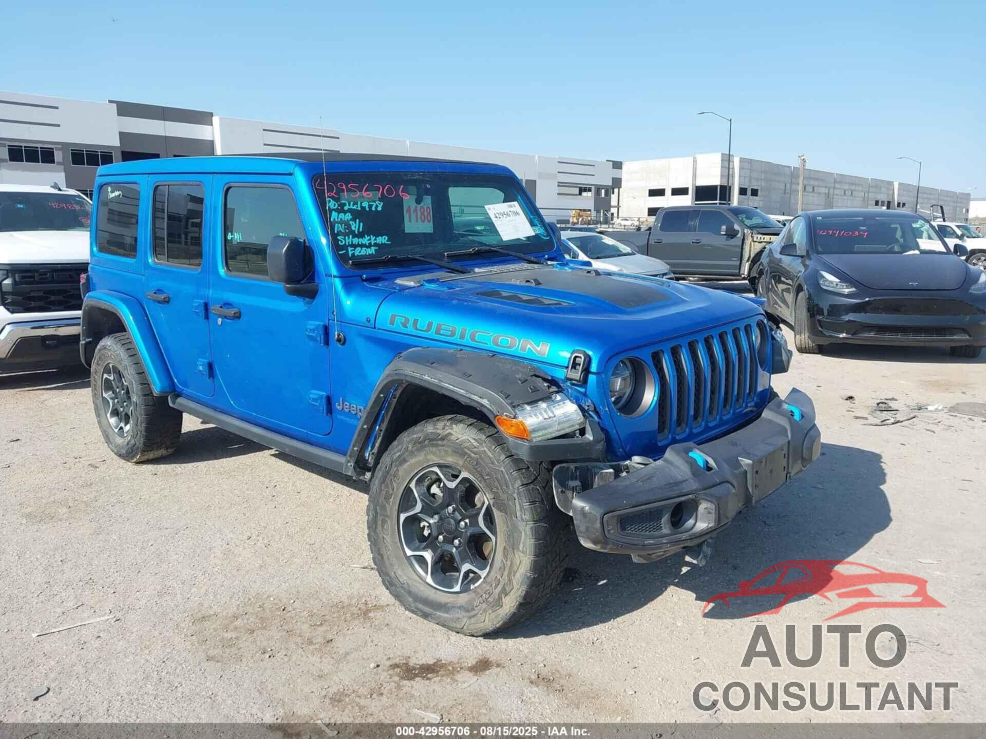 JEEP WRANGLER 4XE 2021 - 1C4JJXR69MW785218