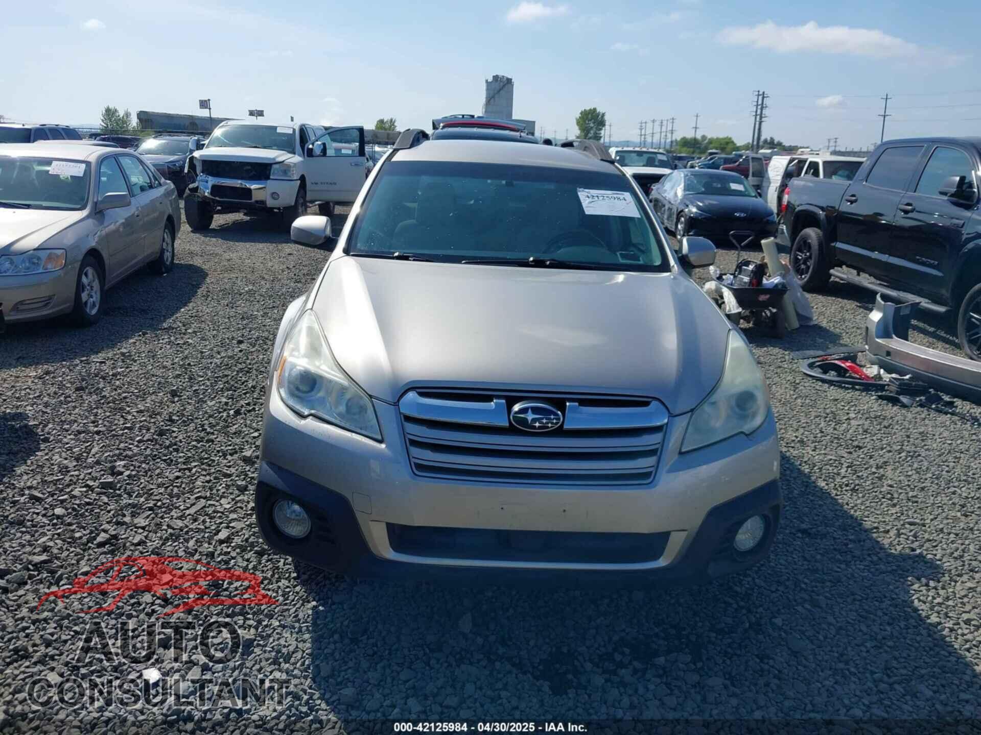 SUBARU OUTBACK 2014 - 4S4BRBCC4E3201983