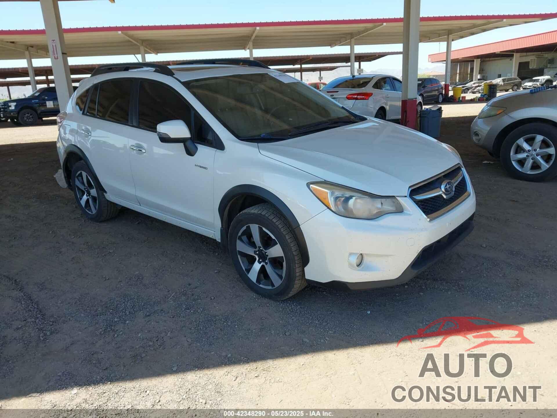 SUBARU XV CROSSTREK HYBRID 2014 - JF2GPBKC1EH345786