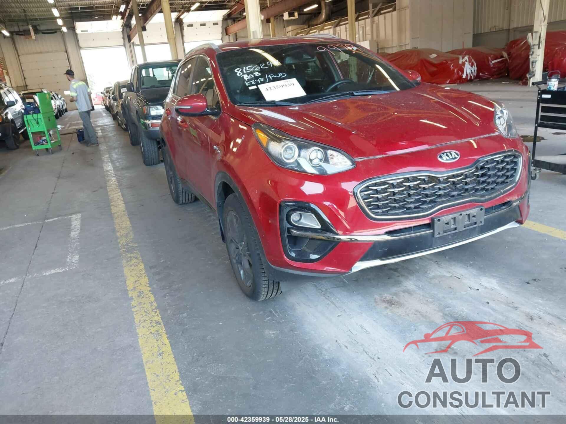 KIA SPORTAGE 2021 - KNDP6CAC5M7925636