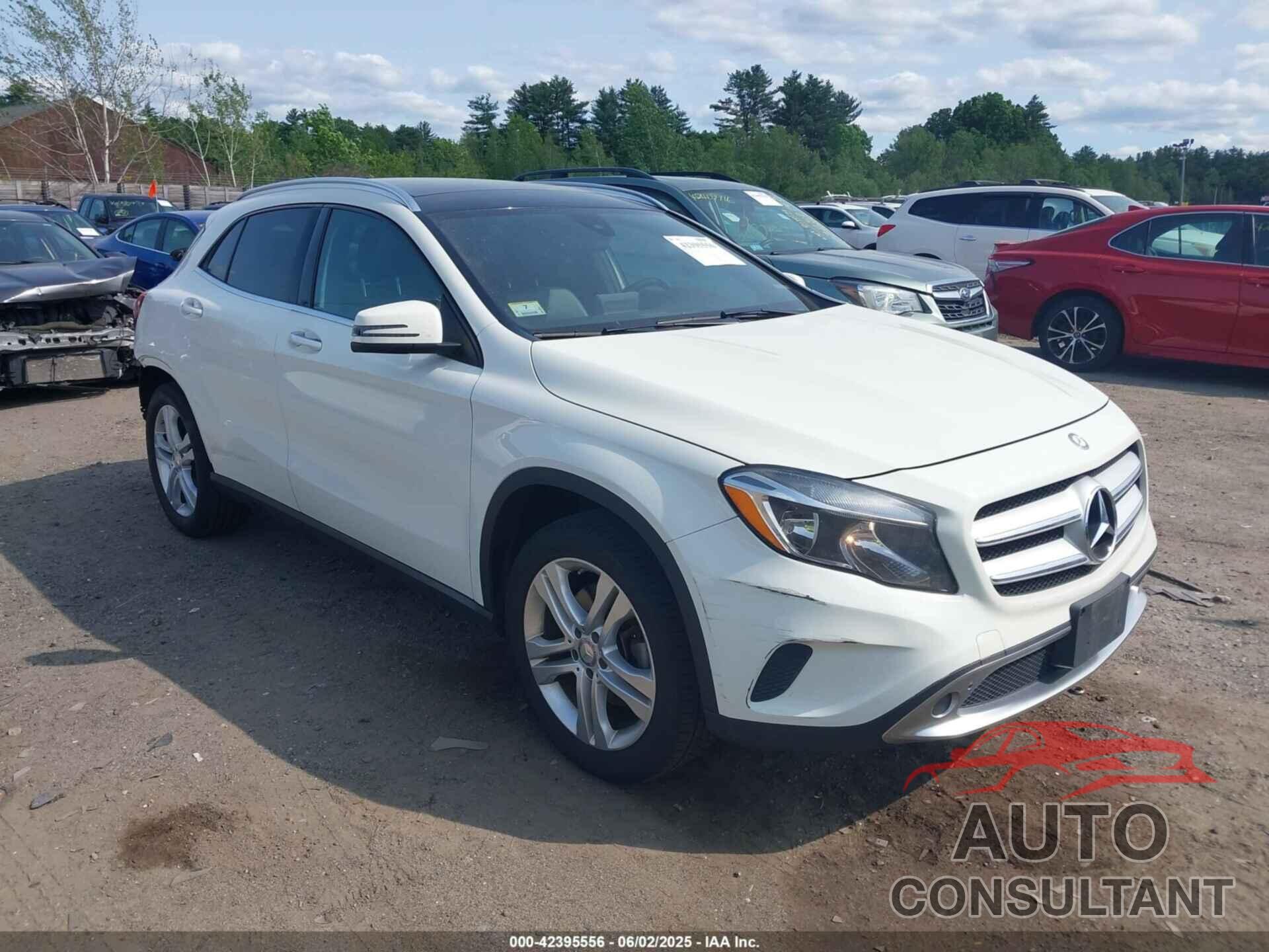 MERCEDES-BENZ GLA 250 2016 - WDCTG4GB9GJ201787